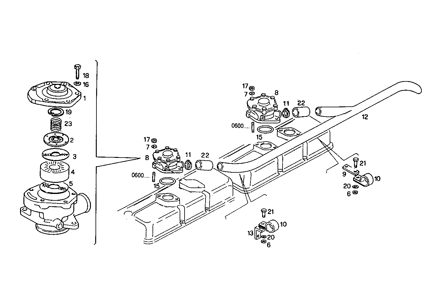 ENGINE BREATHERS parts diagram