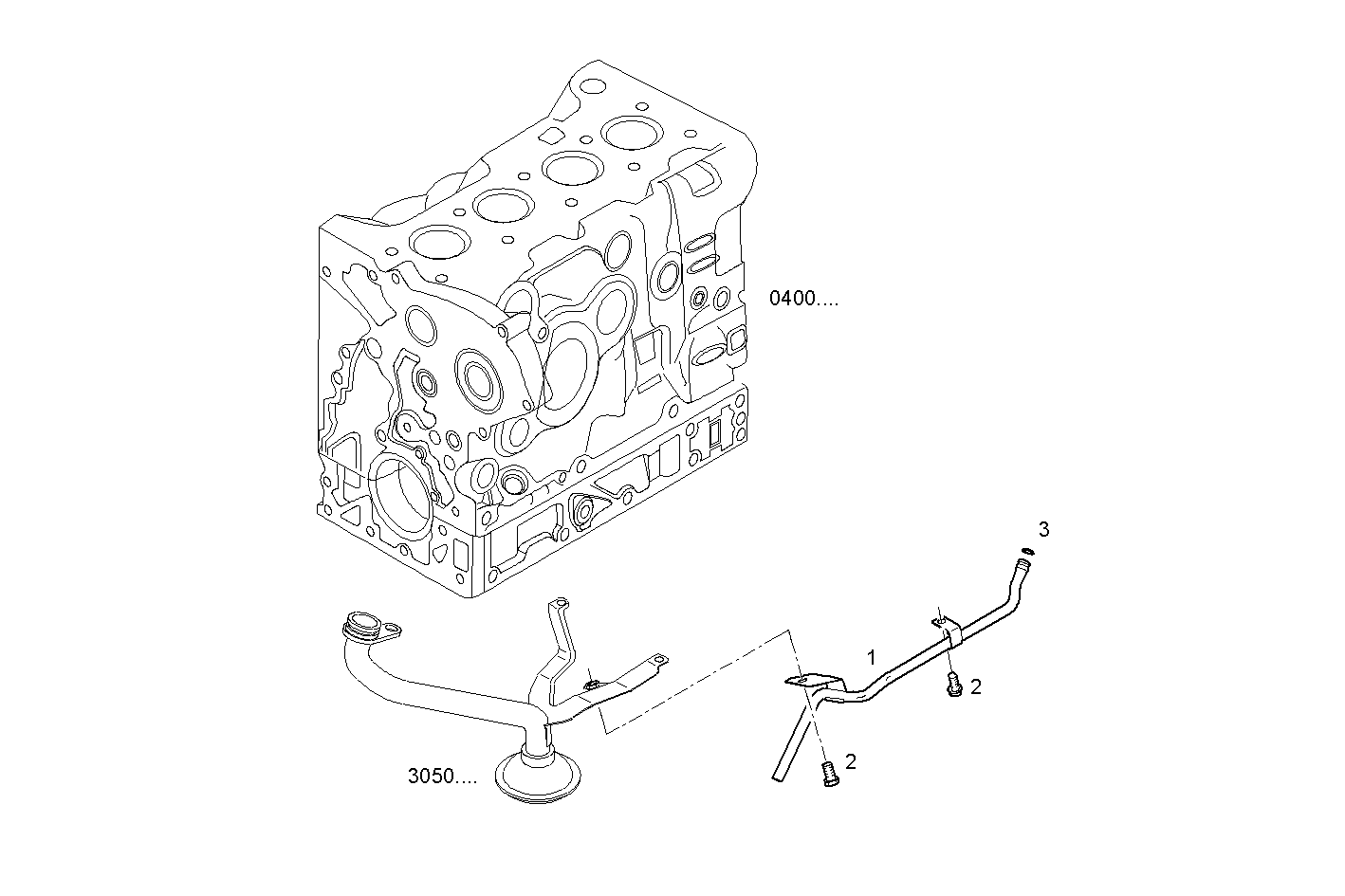 OIL DRAIN PIPE parts diagram