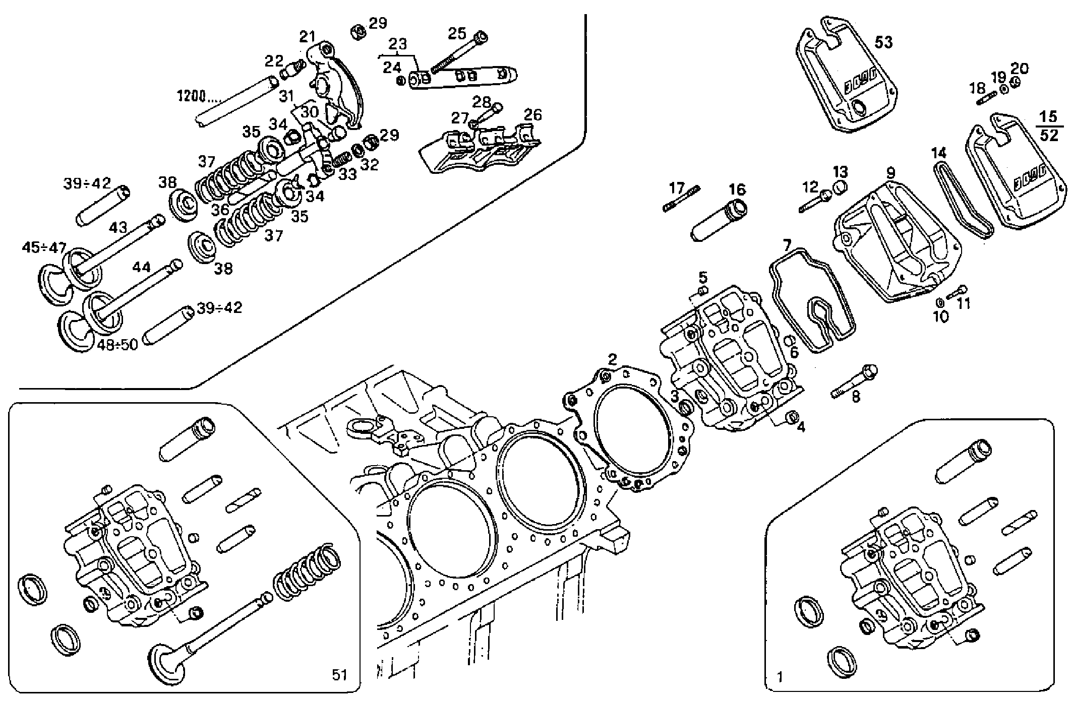 CYLINDER HEAD parts diagram