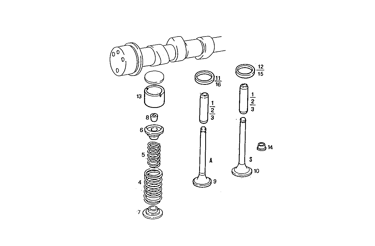 CYLINDER HEAD parts diagram