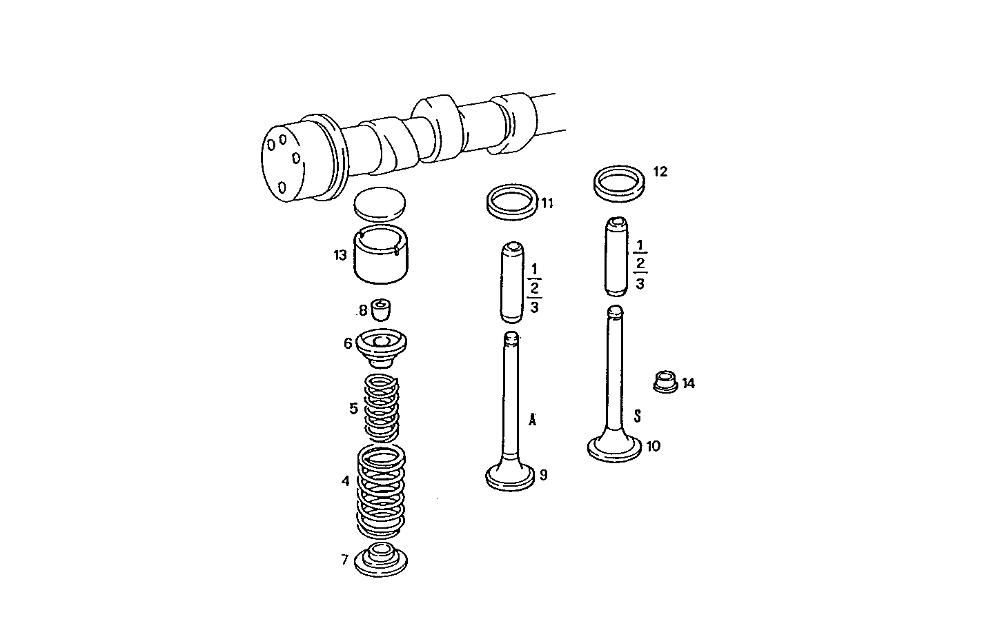 CYLINDER HEAD parts diagram