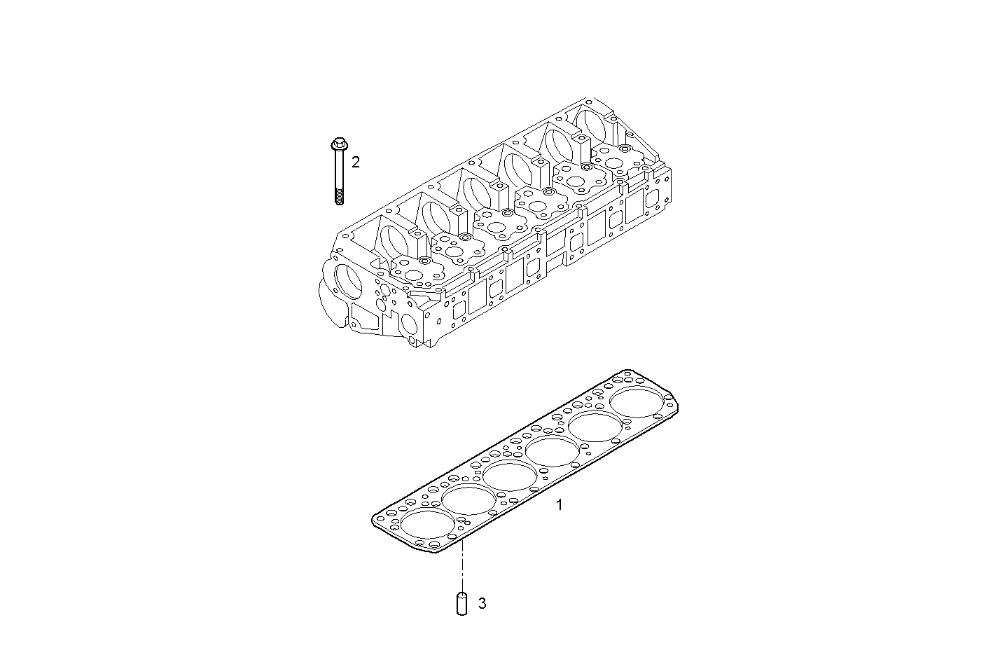 CYL.HEAD GASKET parts diagram