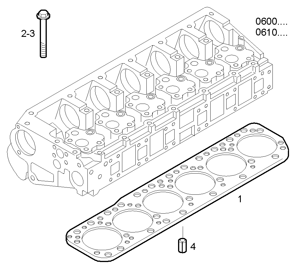 CYL.HEAD GASKET parts diagram