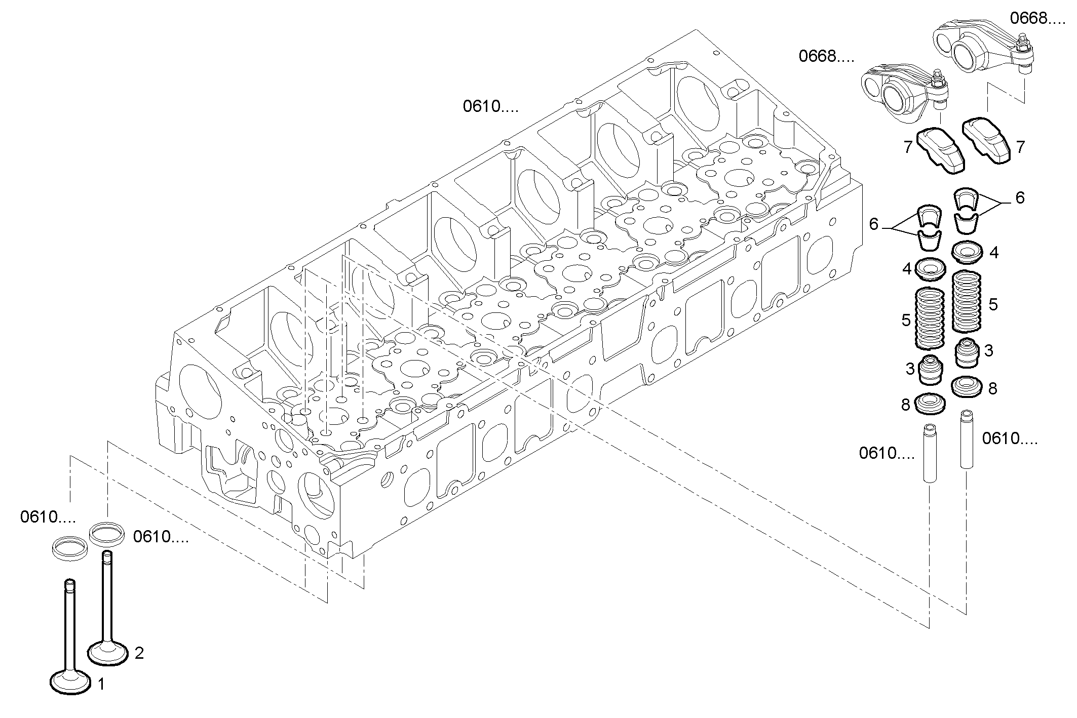 ASSEMBLY VALVE parts diagram