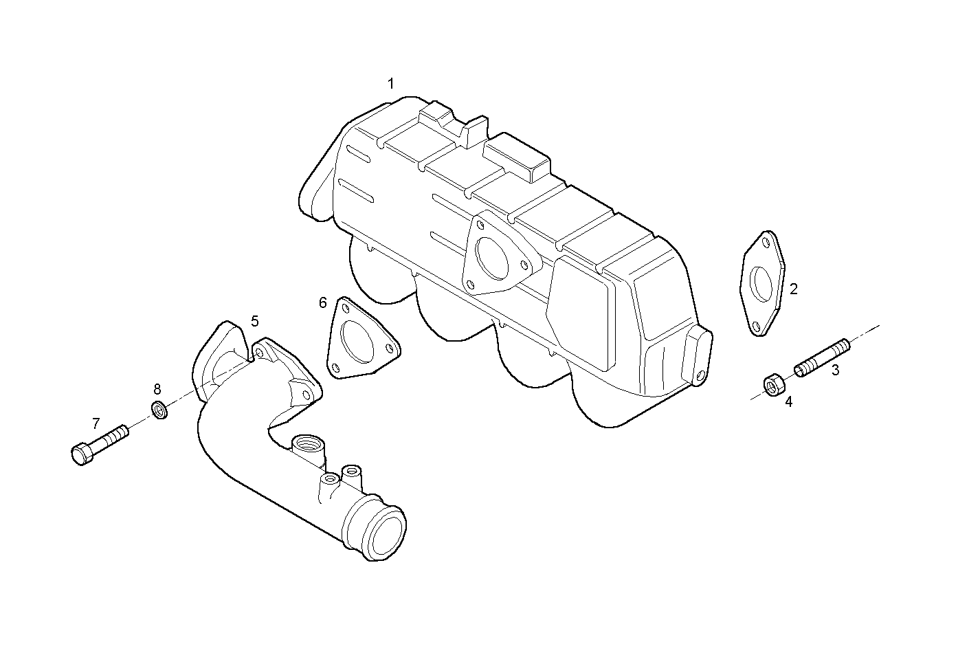 INTAKE MANIFOLD parts diagram
