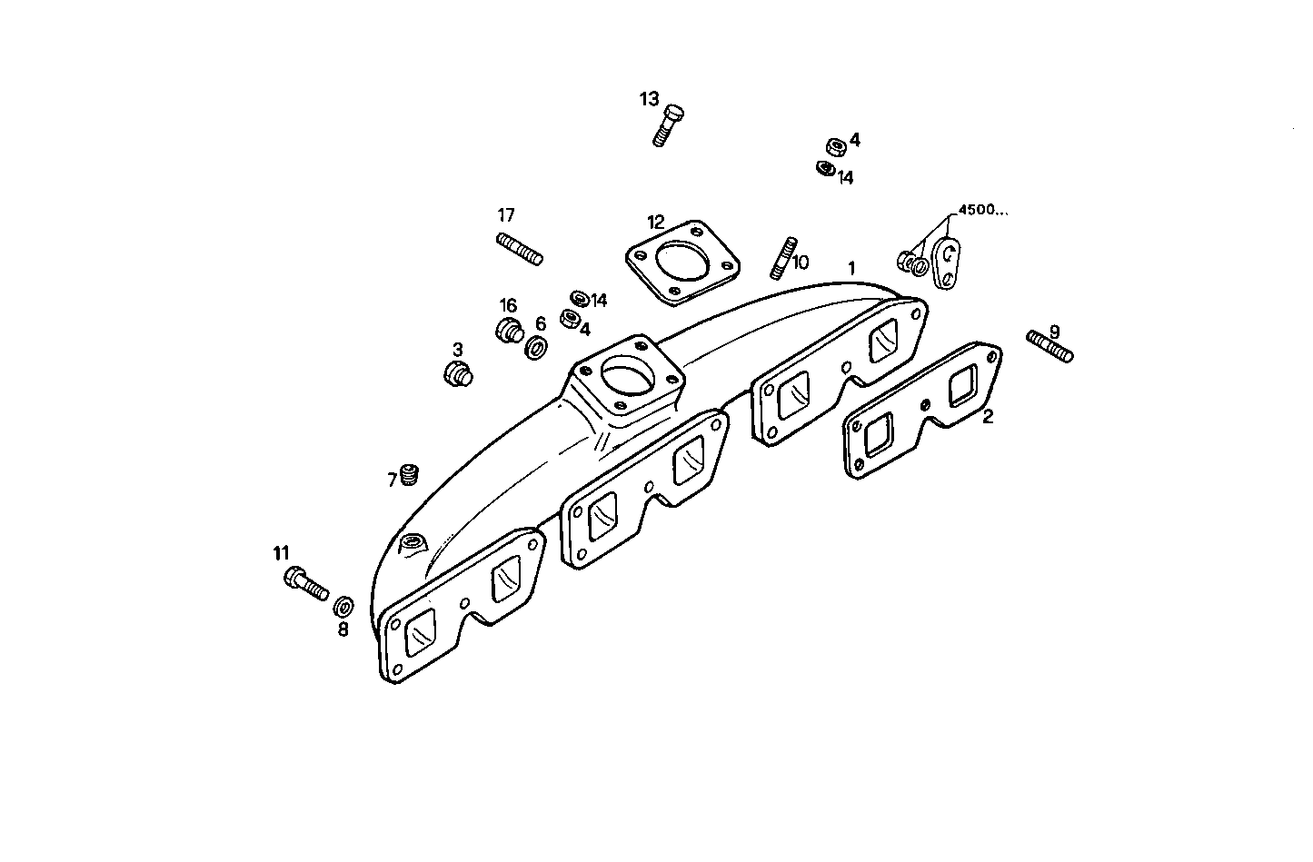 INTAKE MANIFOLD parts diagram
