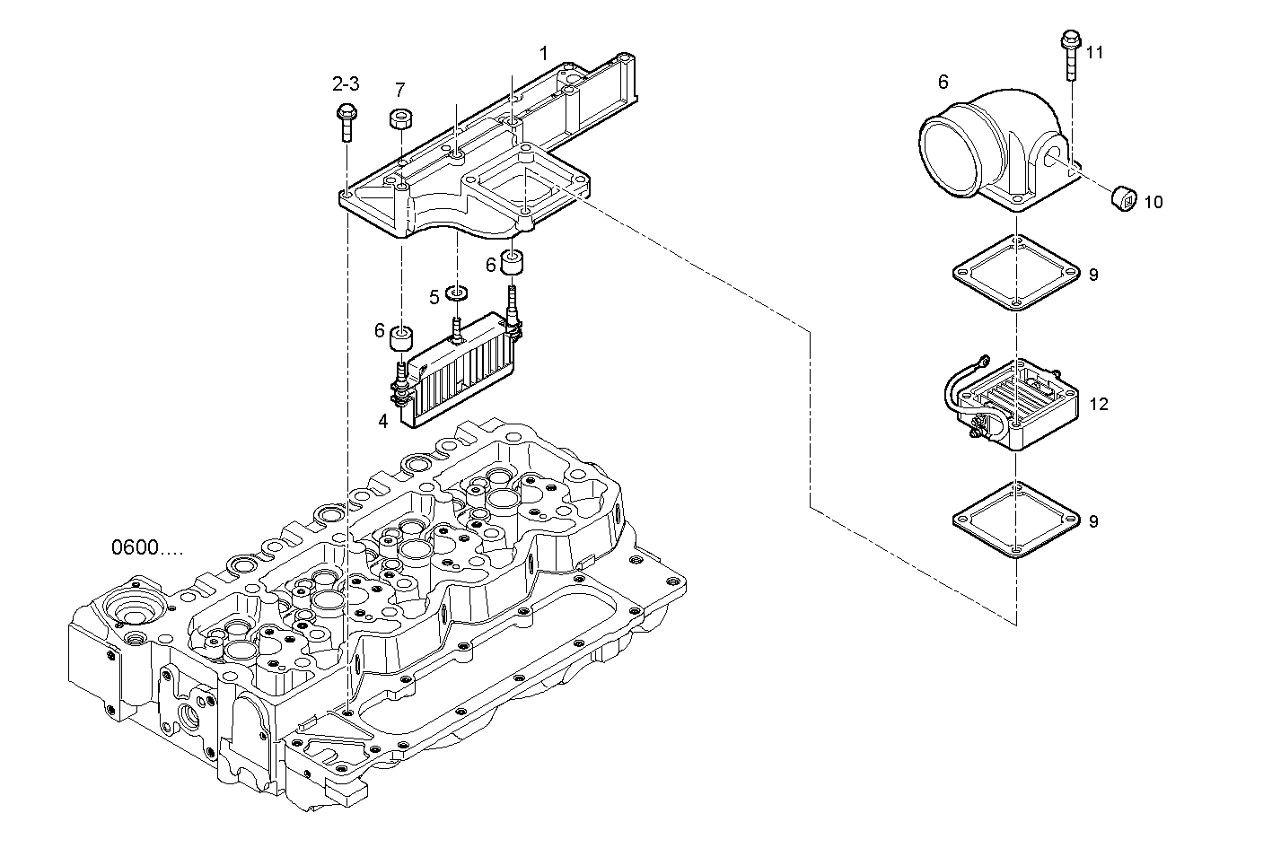 INTAKE MANIFOLD parts diagram