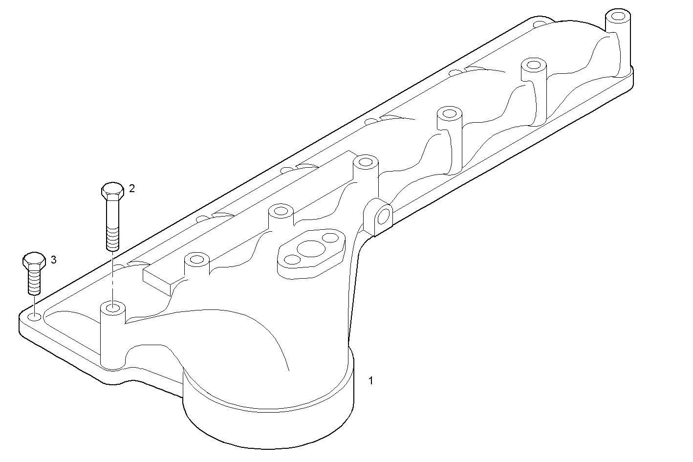 INTAKE MANIFOLD parts diagram