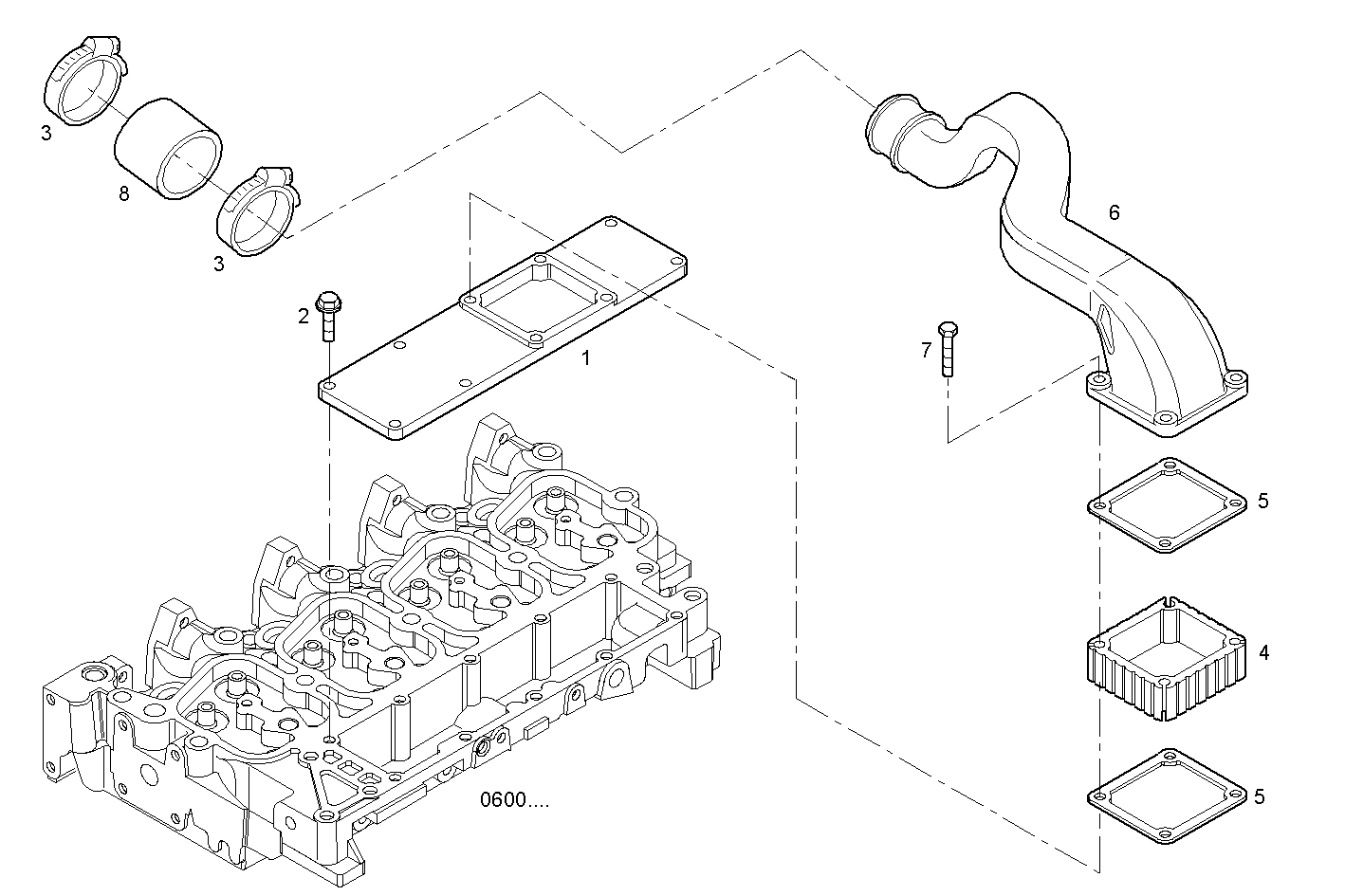 INTAKE MANIFOLD parts diagram