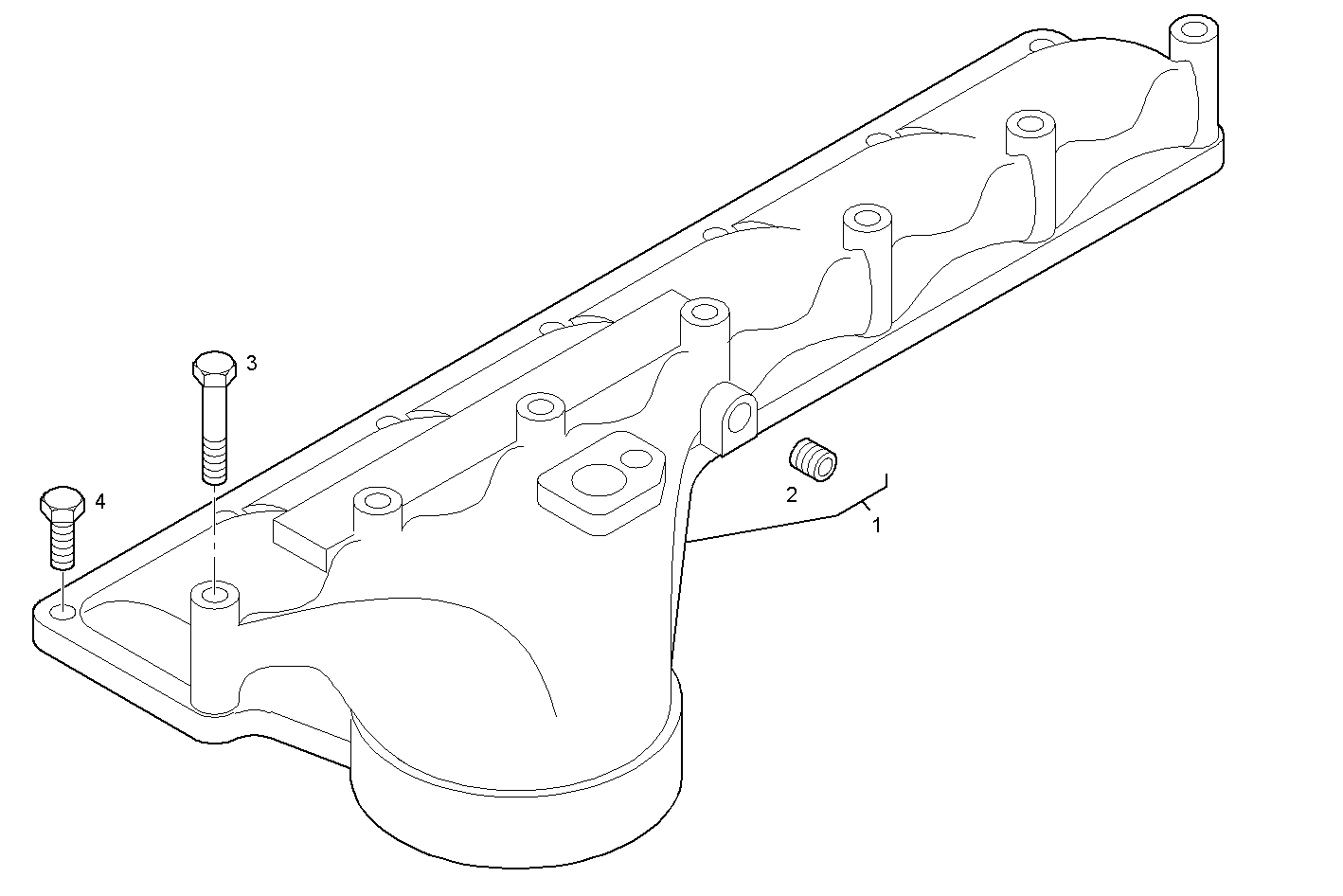 INTAKE MANIFOLD parts diagram