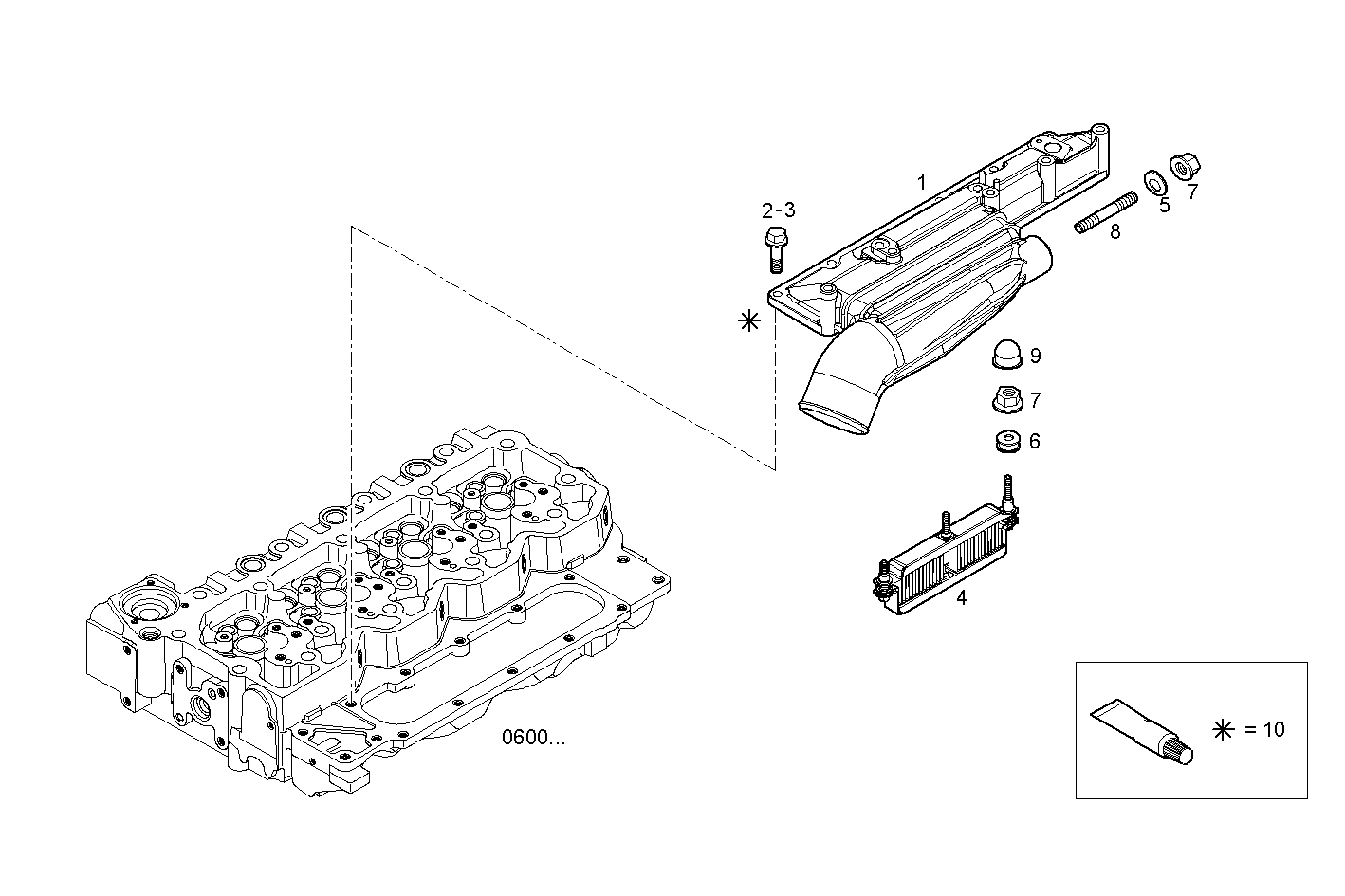 INTAKE MANIFOLD parts diagram