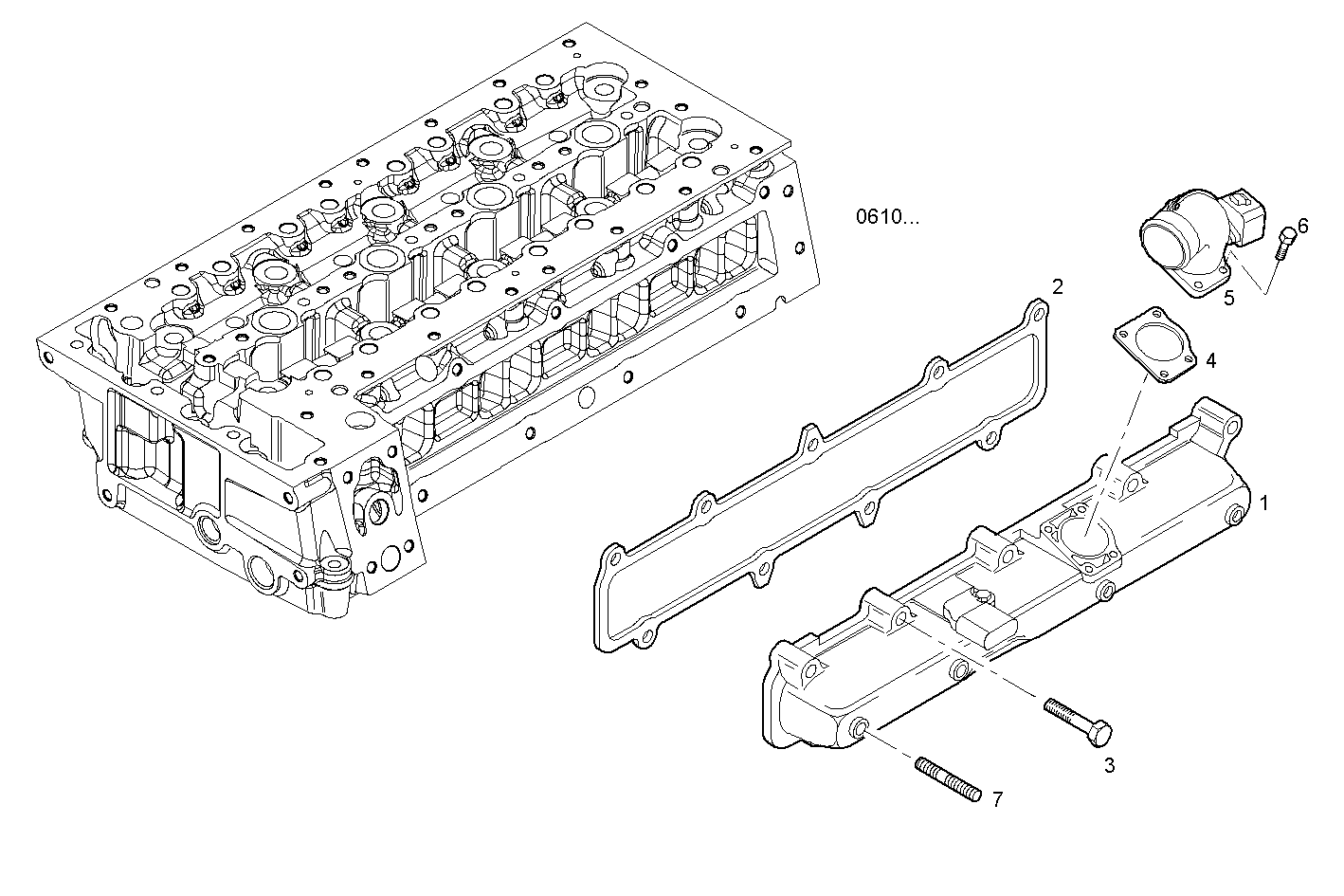INTAKE MANIFOLD parts diagram
