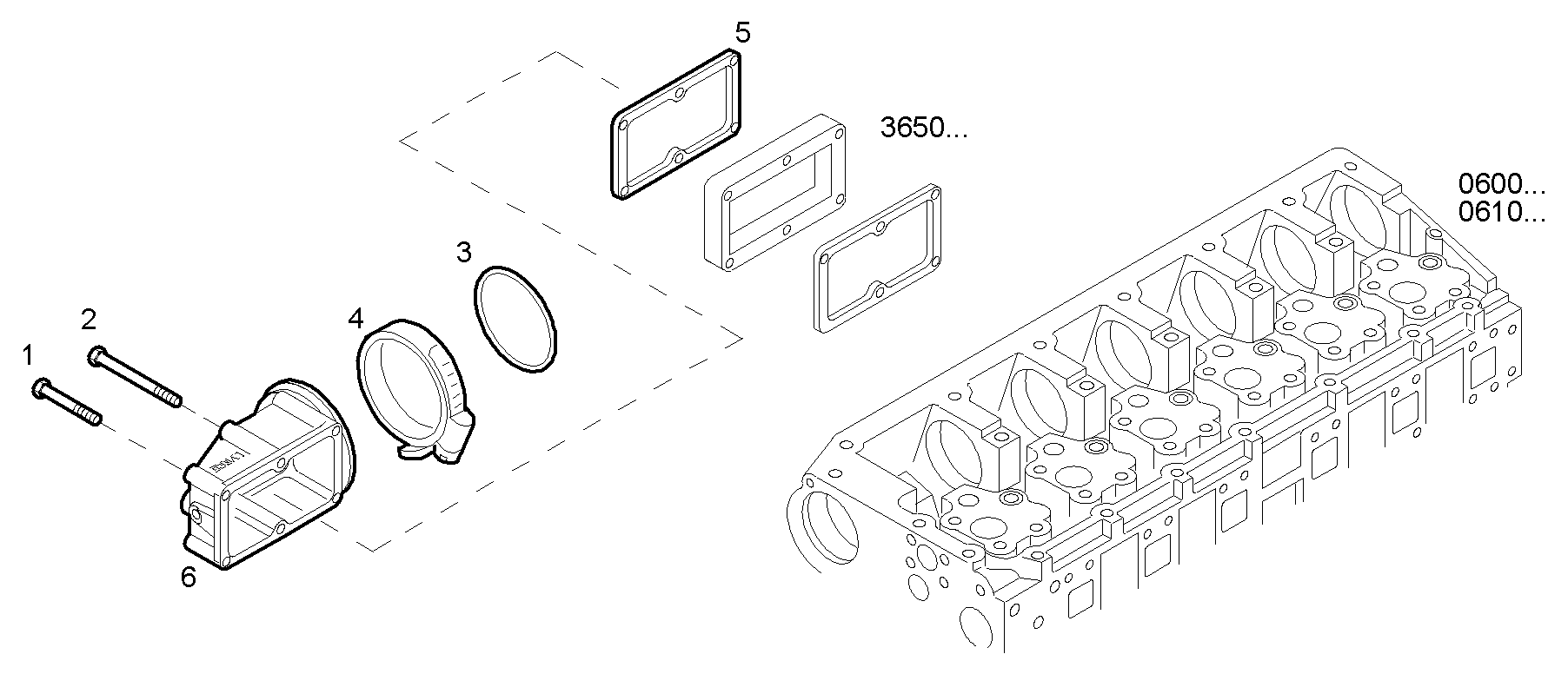 INTAKE MANIFOLD parts diagram