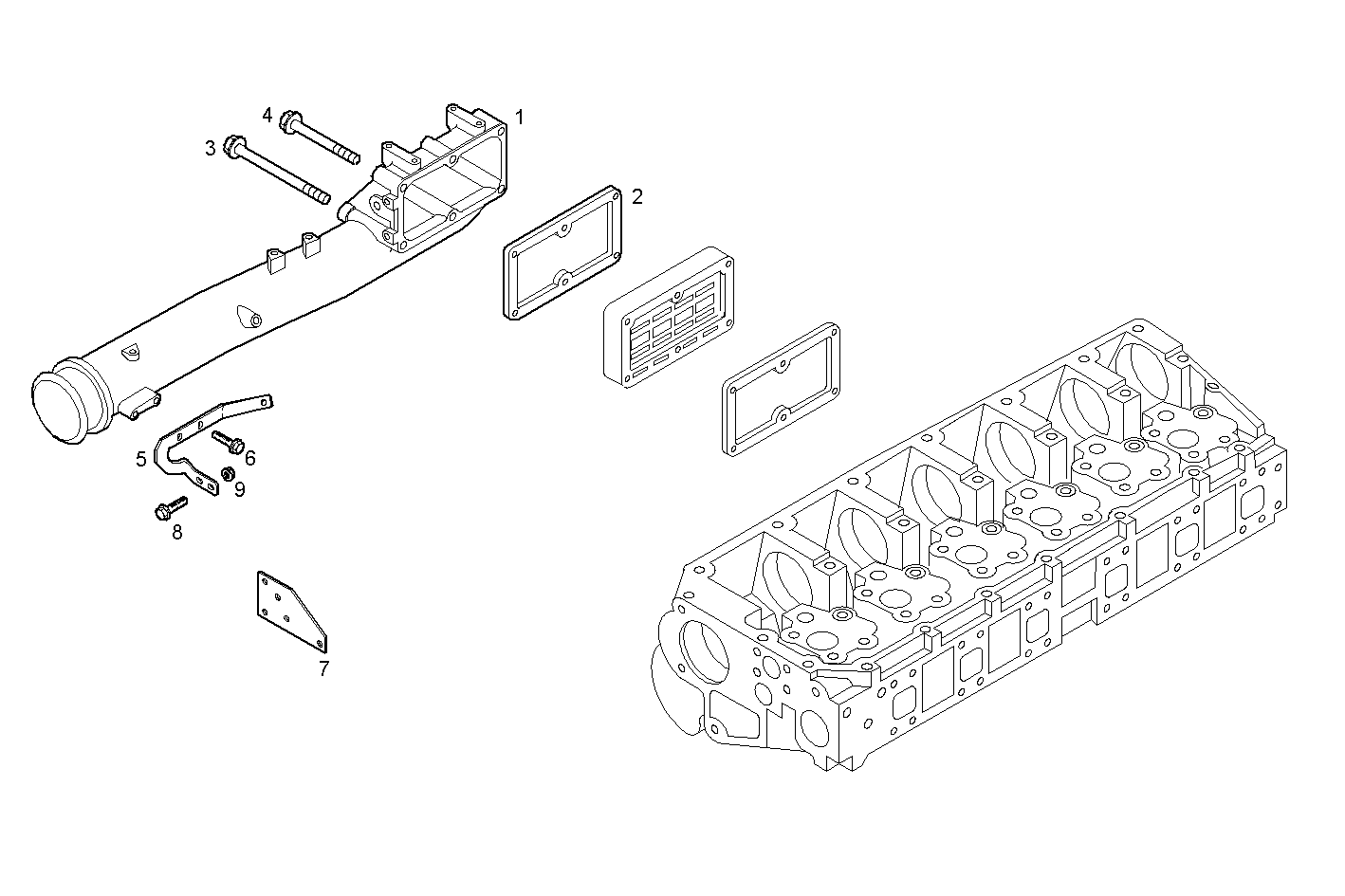 INTAKE MANIFOLD parts diagram