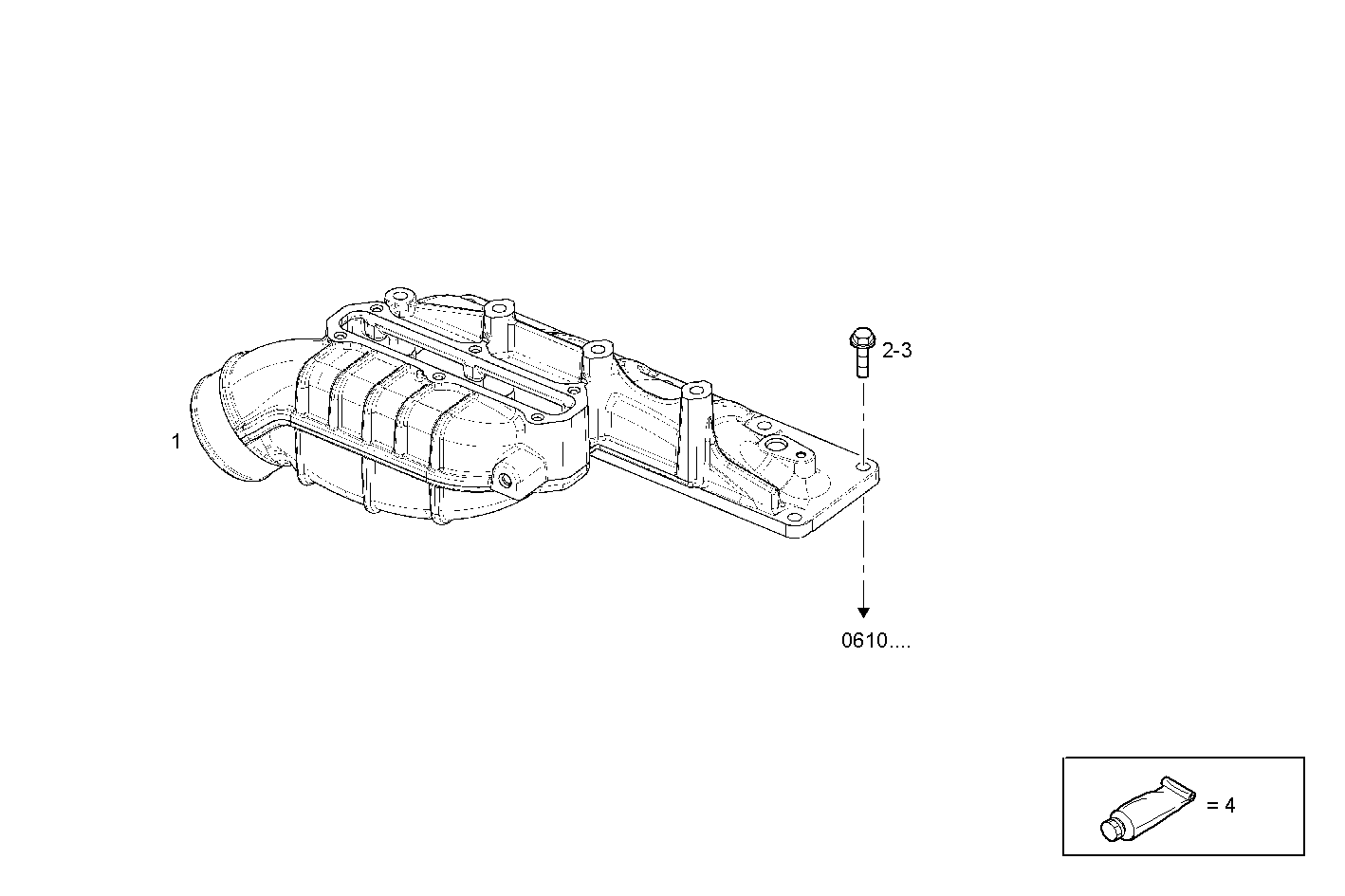 INTAKE MANIFOLD parts diagram