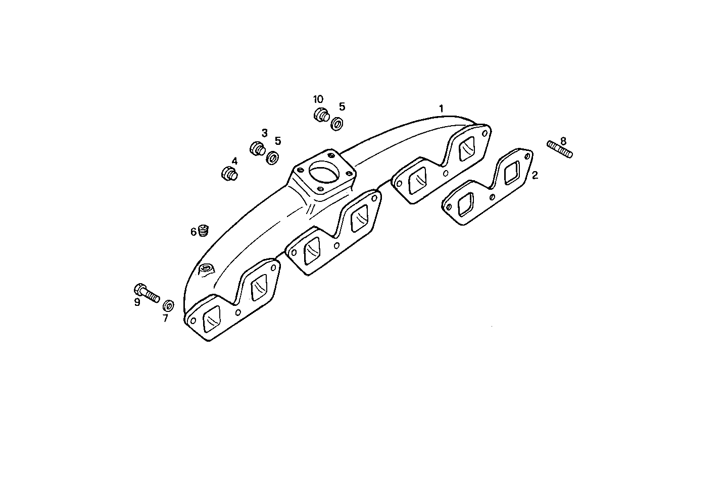 INTAKE MANIFOLD parts diagram