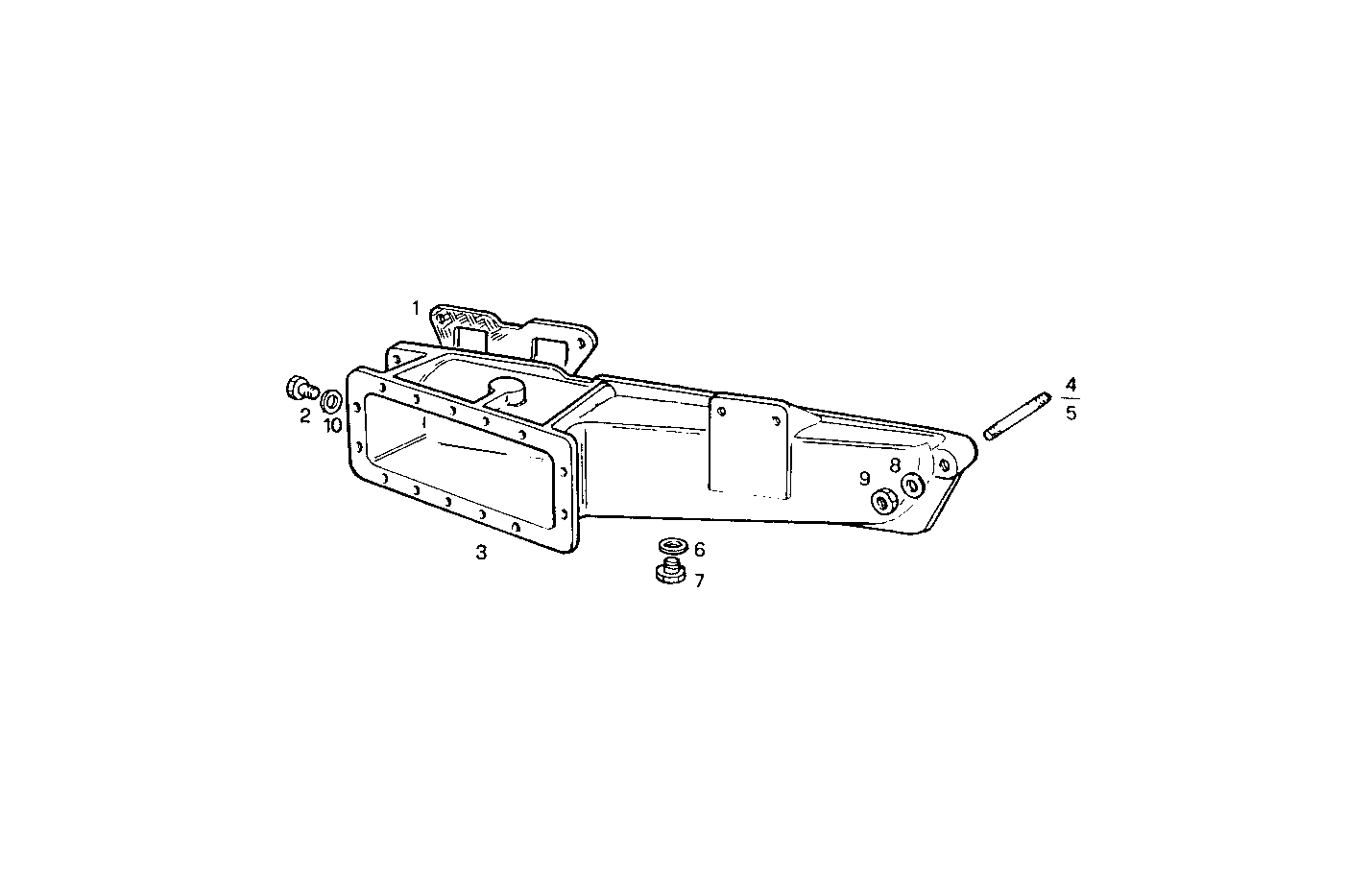INTAKE MANIFOLD parts diagram