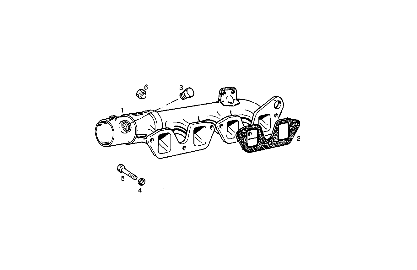 INTAKE MANIFOLD parts diagram