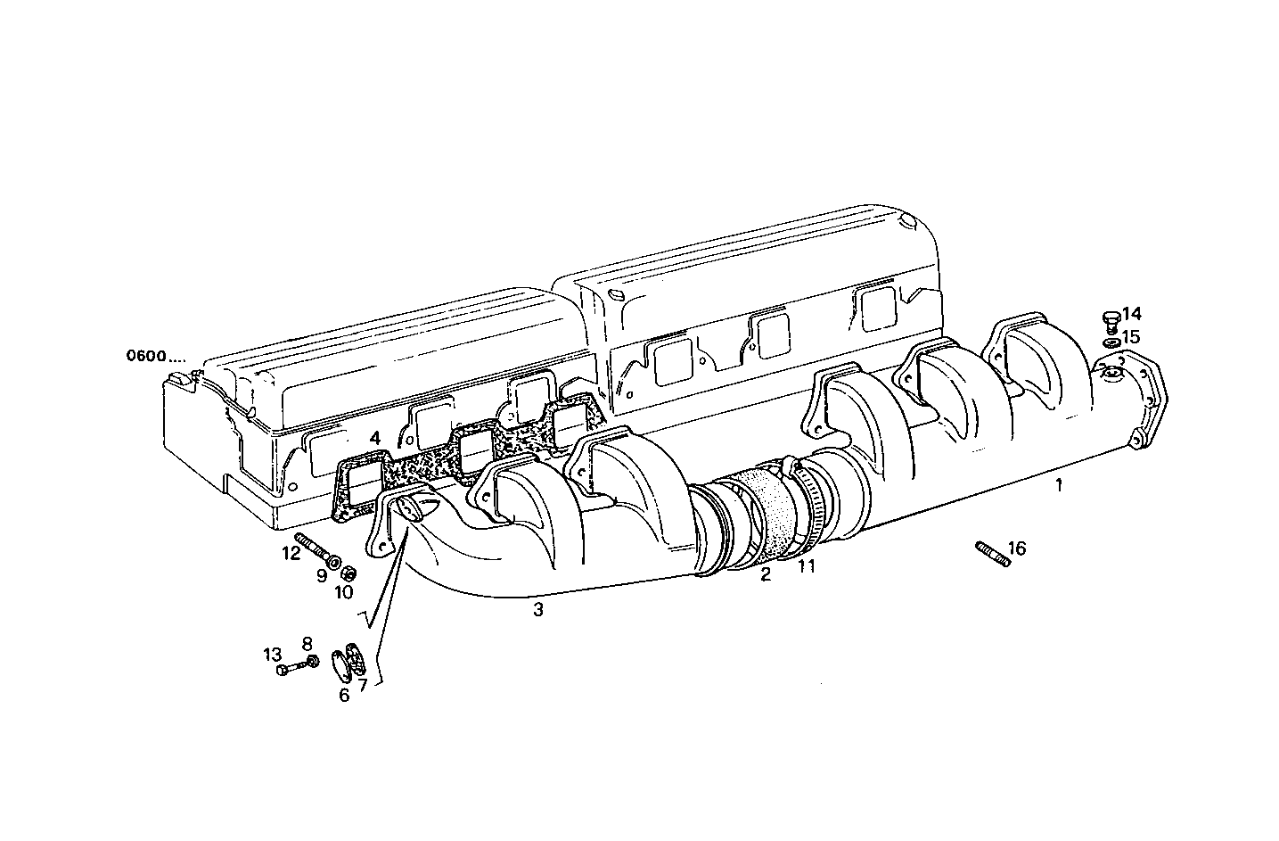 INTAKE MANIFOLD parts diagram
