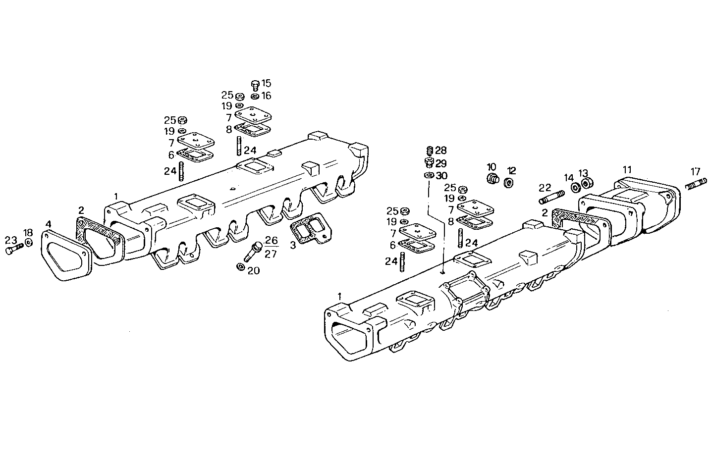 INTAKE MANIFOLD parts diagram