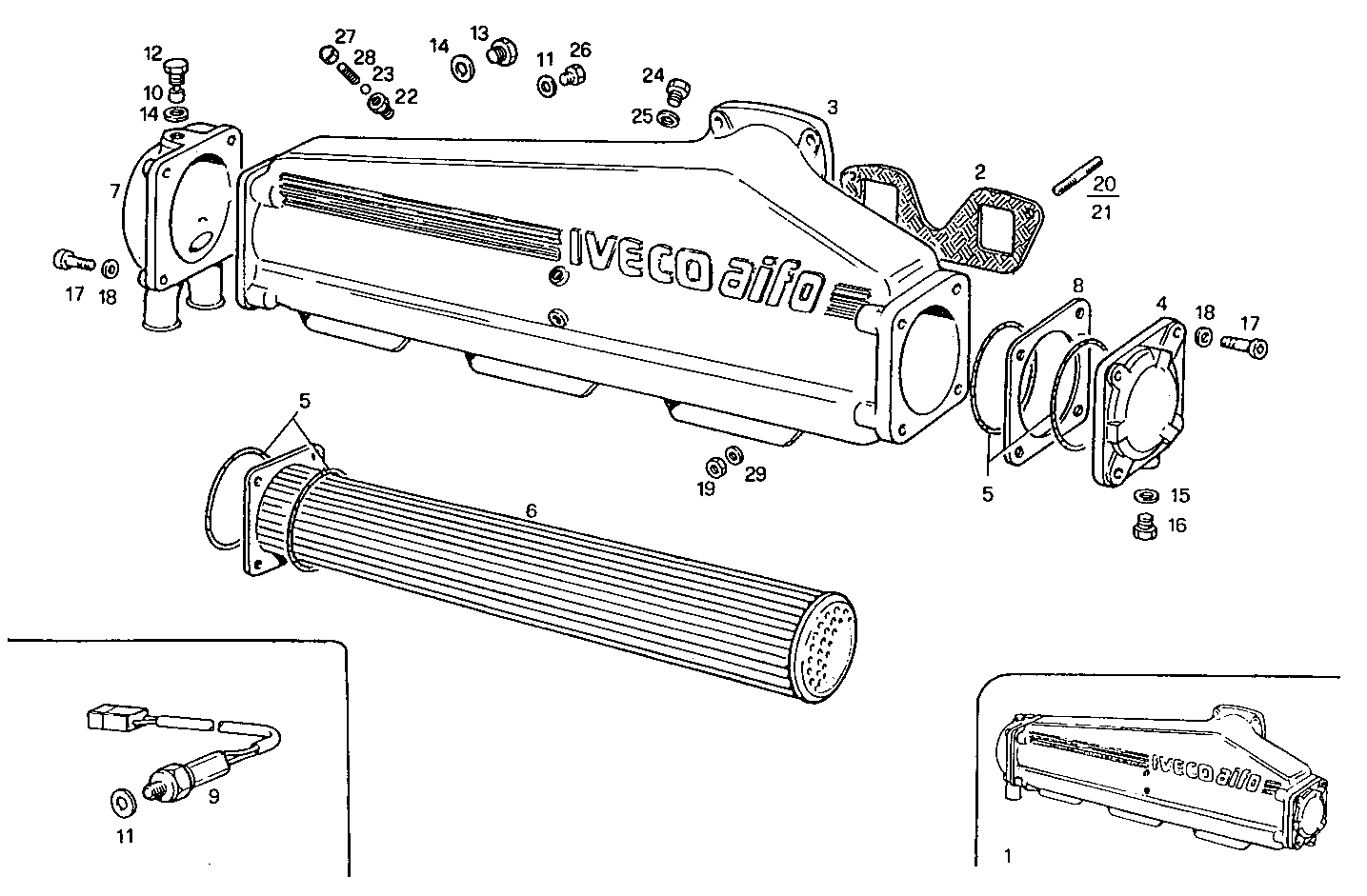 INTAKE MANIFOLD parts diagram