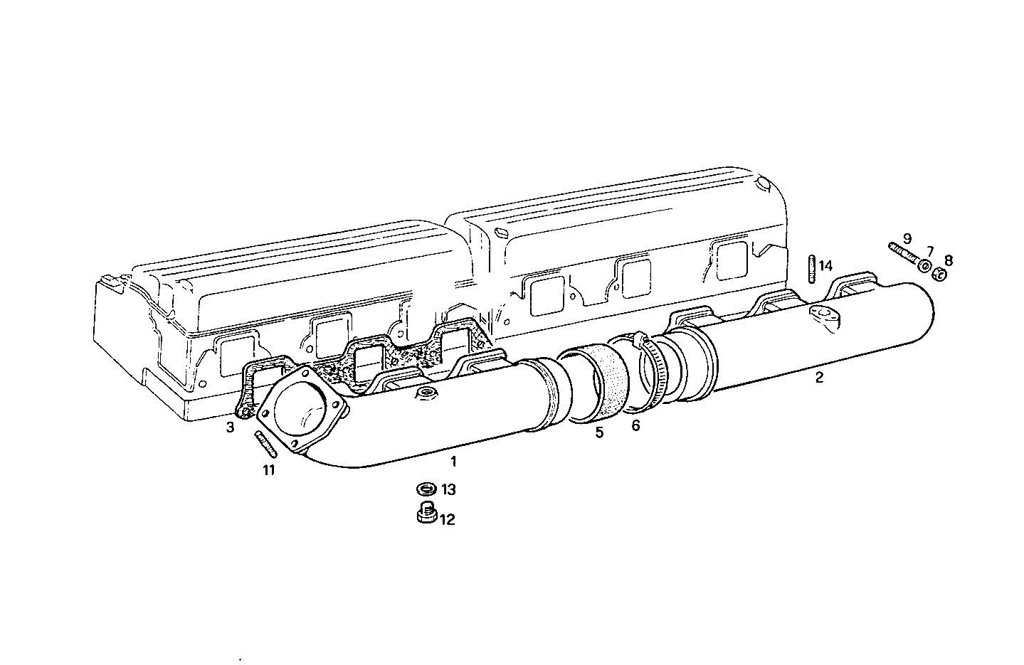 INTAKE MANIFOLD parts diagram