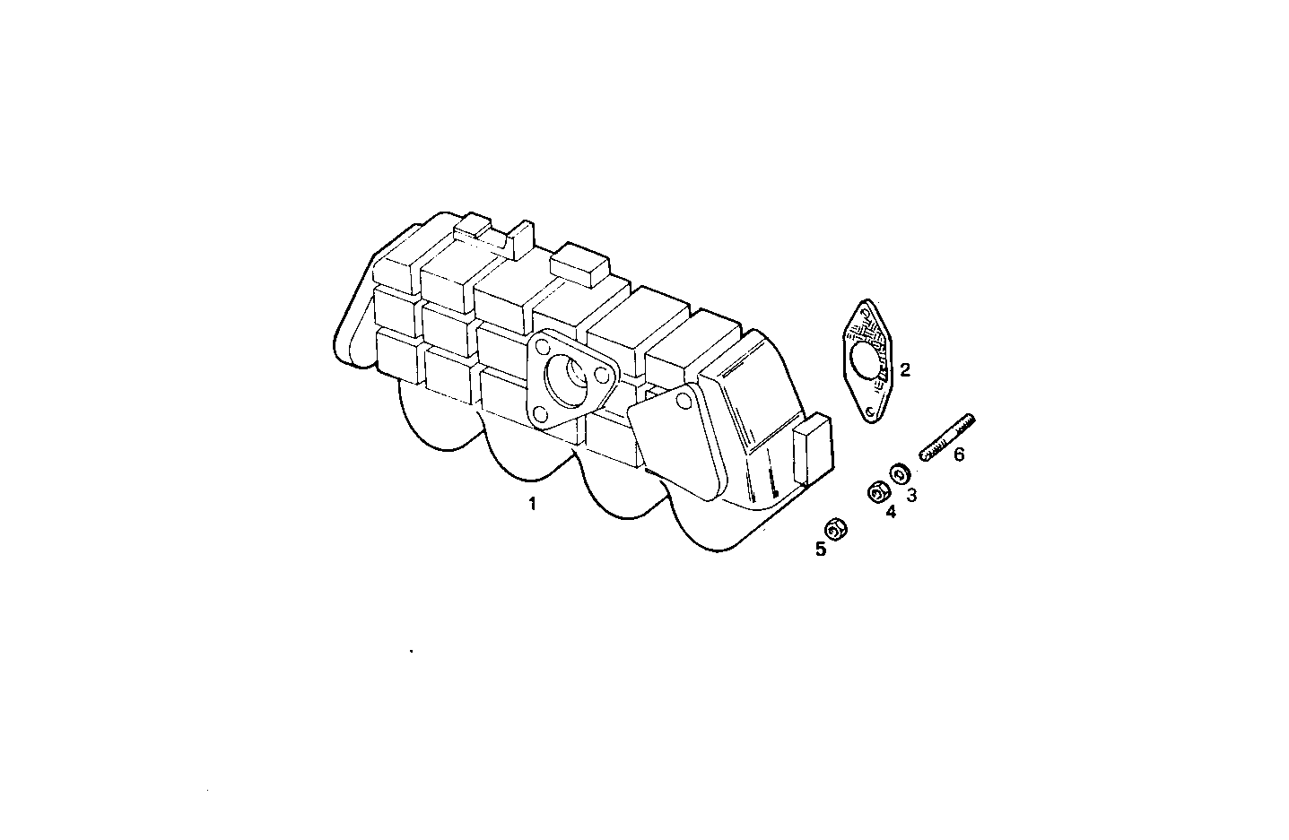 INTAKE MANIFOLD parts diagram