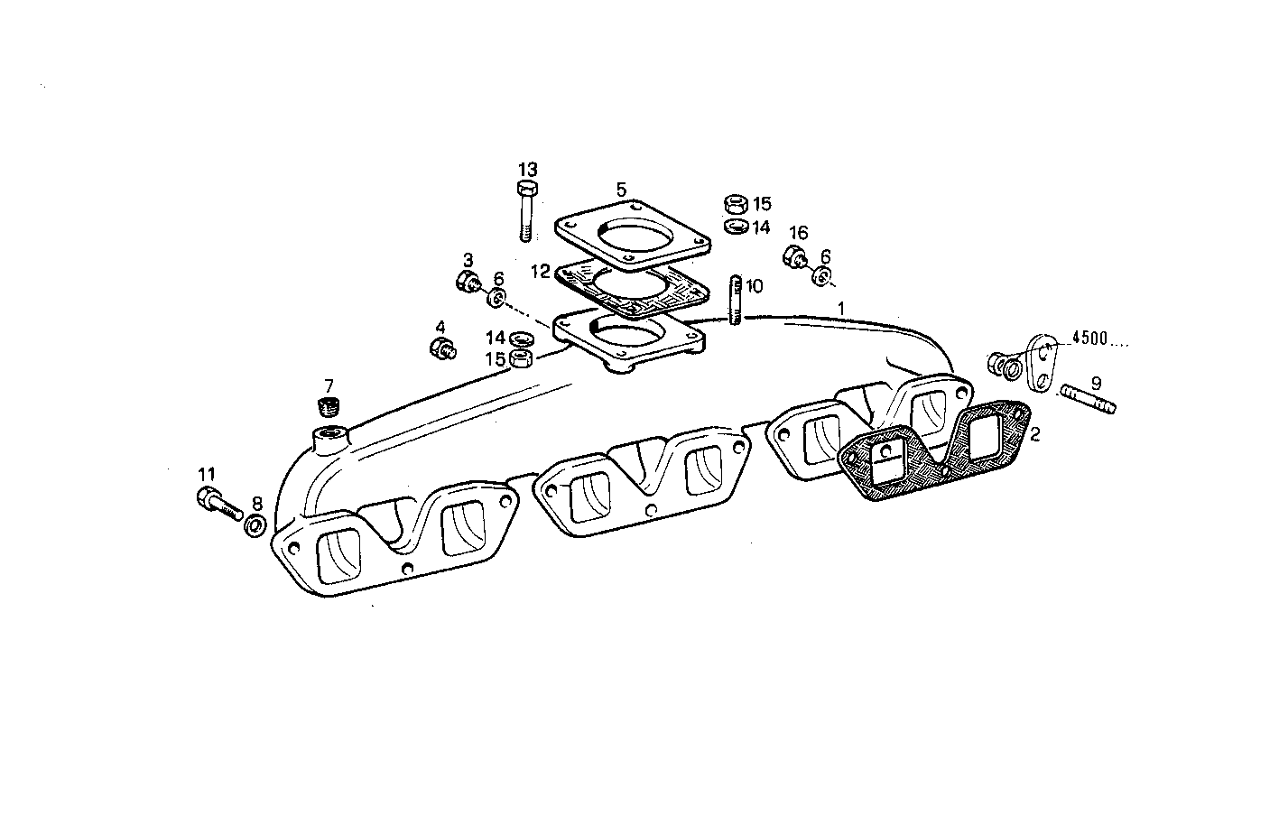 INTAKE MANIFOLD parts diagram