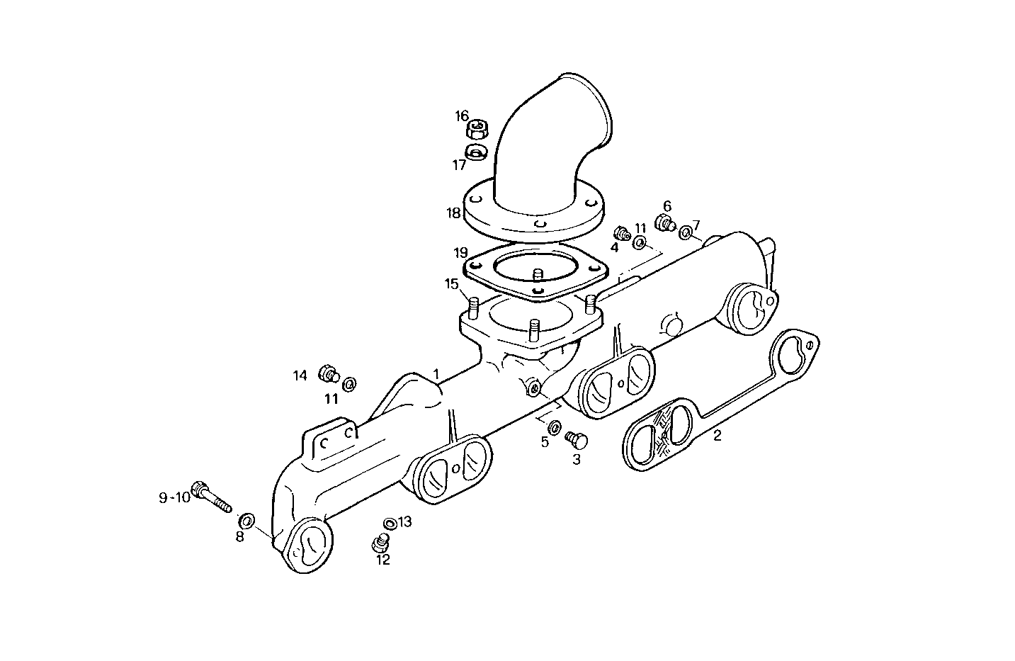 INTAKE MANIFOLD parts diagram
