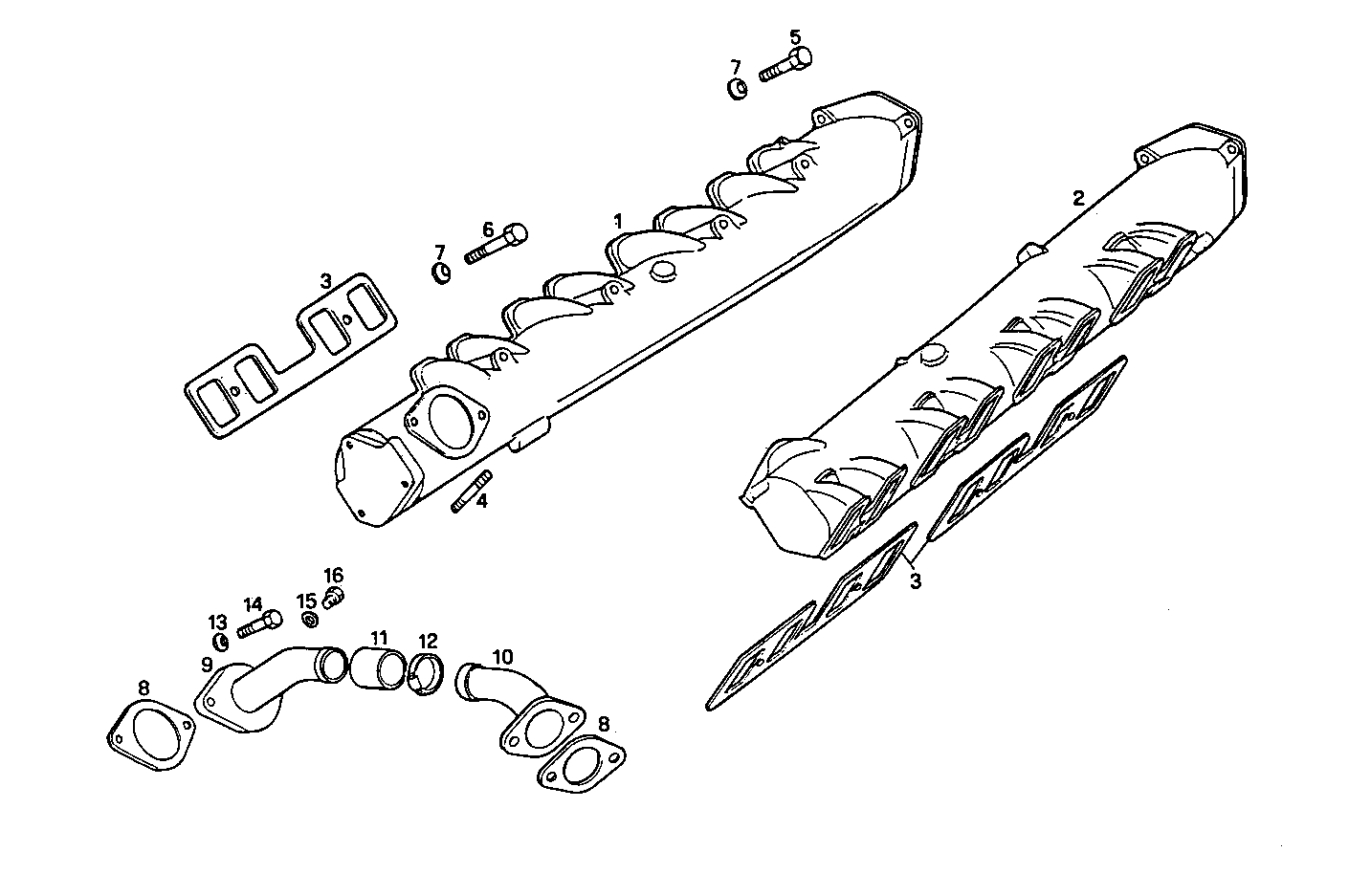 INTAKE MANIFOLD parts diagram