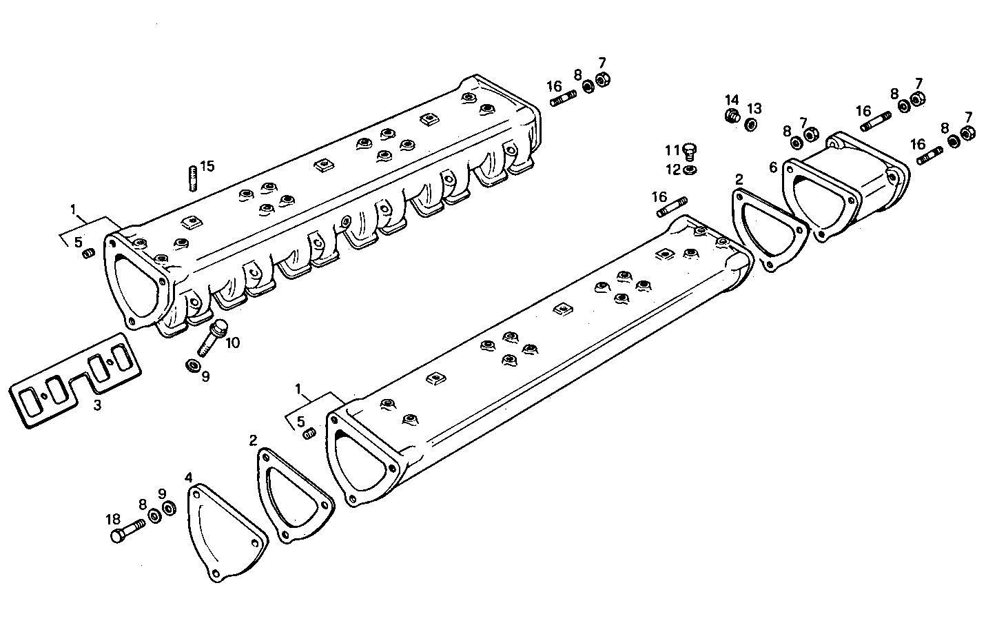 INTAKE MANIFOLD parts diagram