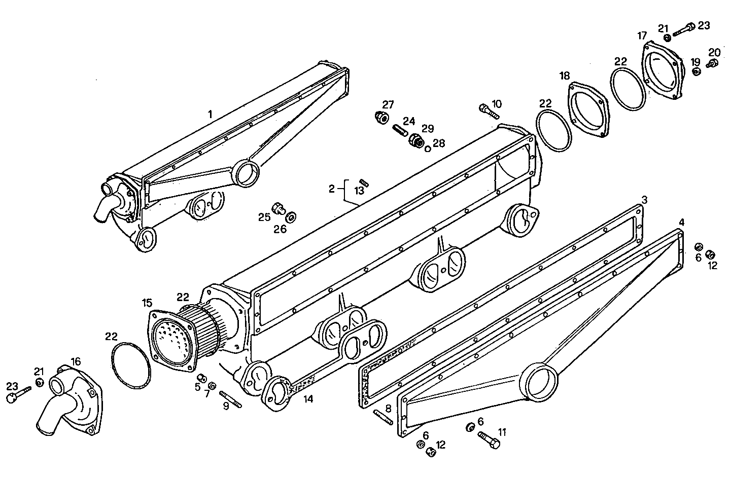 INTAKE MANIFOLD parts diagram