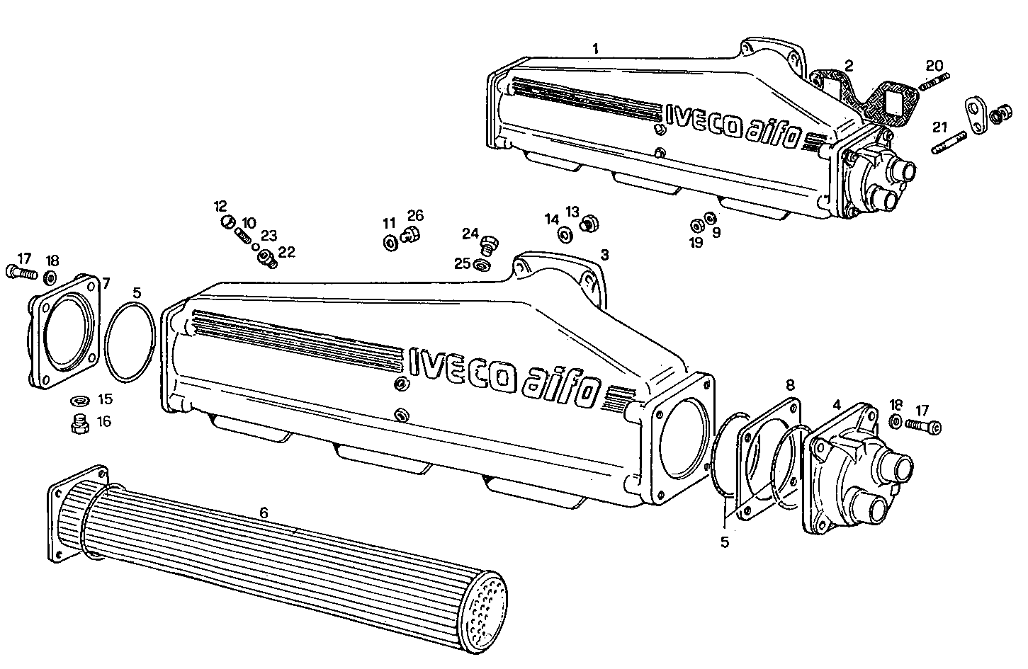 INTAKE MANIFOLD parts diagram