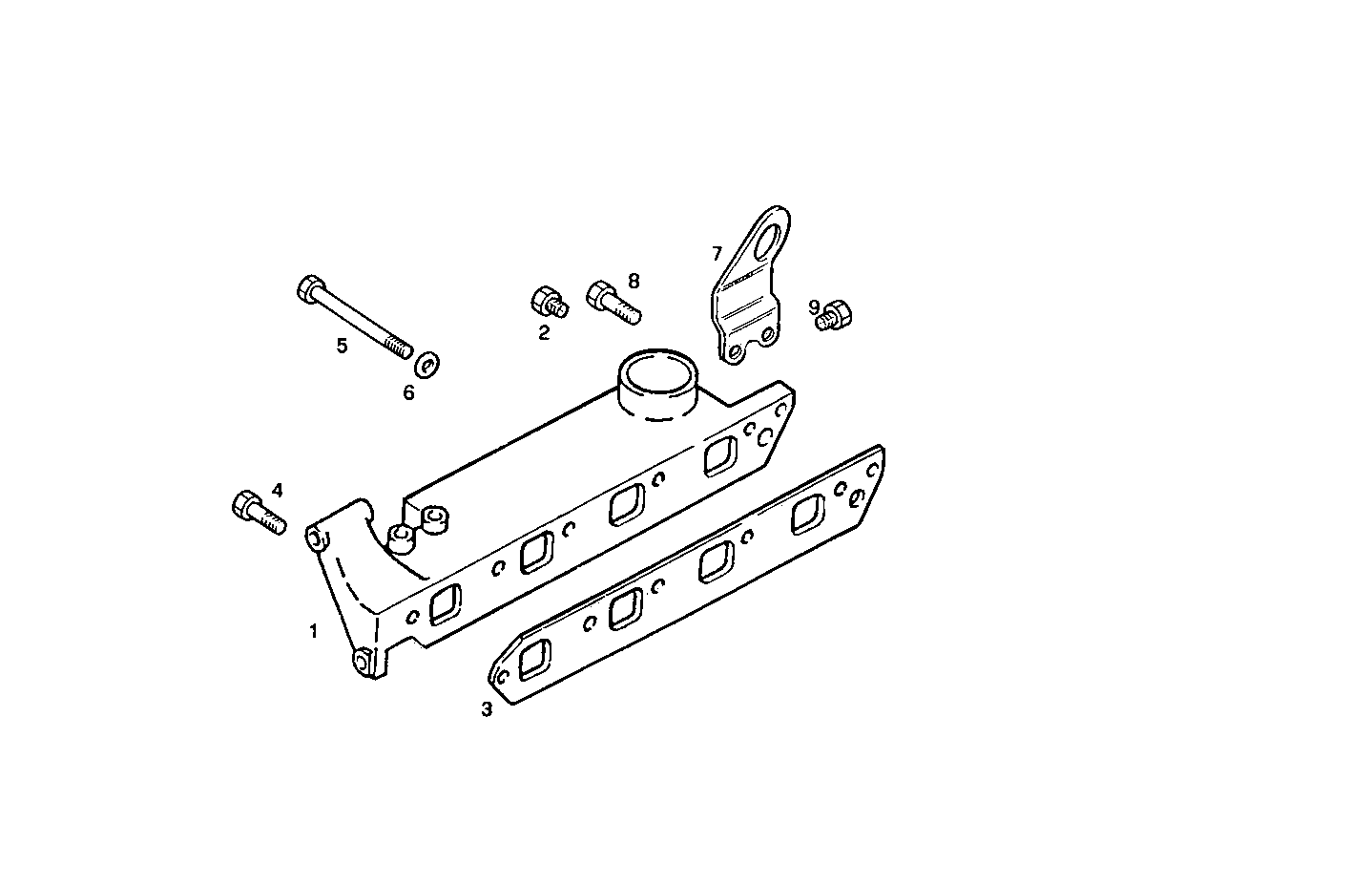 INTAKE MANIFOLD parts diagram