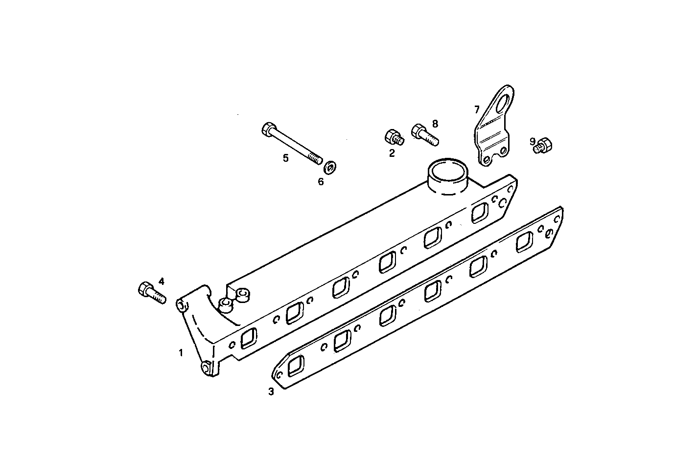 INTAKE MANIFOLD parts diagram