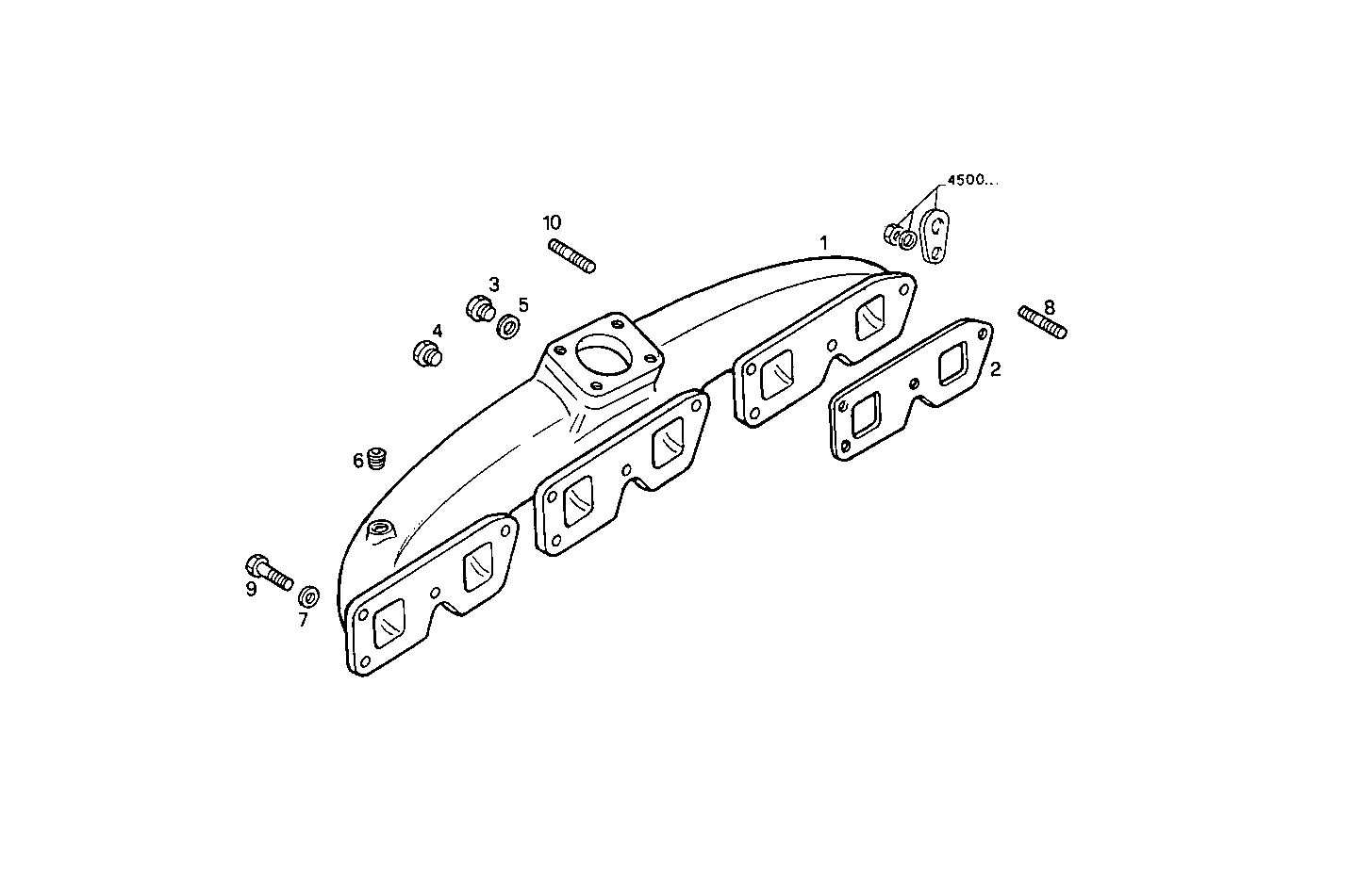 INTAKE MANIFOLD parts diagram