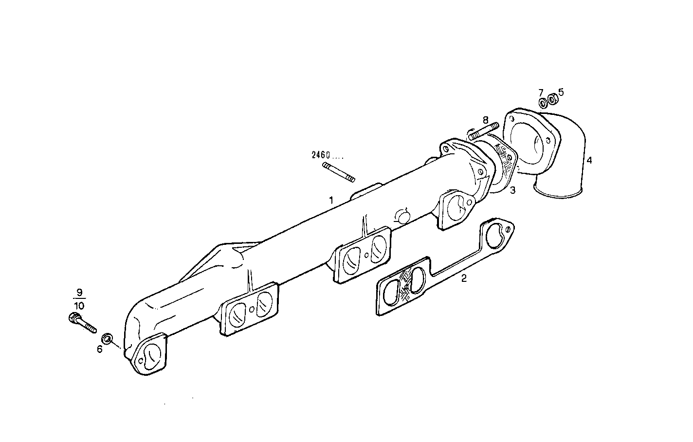 INTAKE MANIFOLD parts diagram