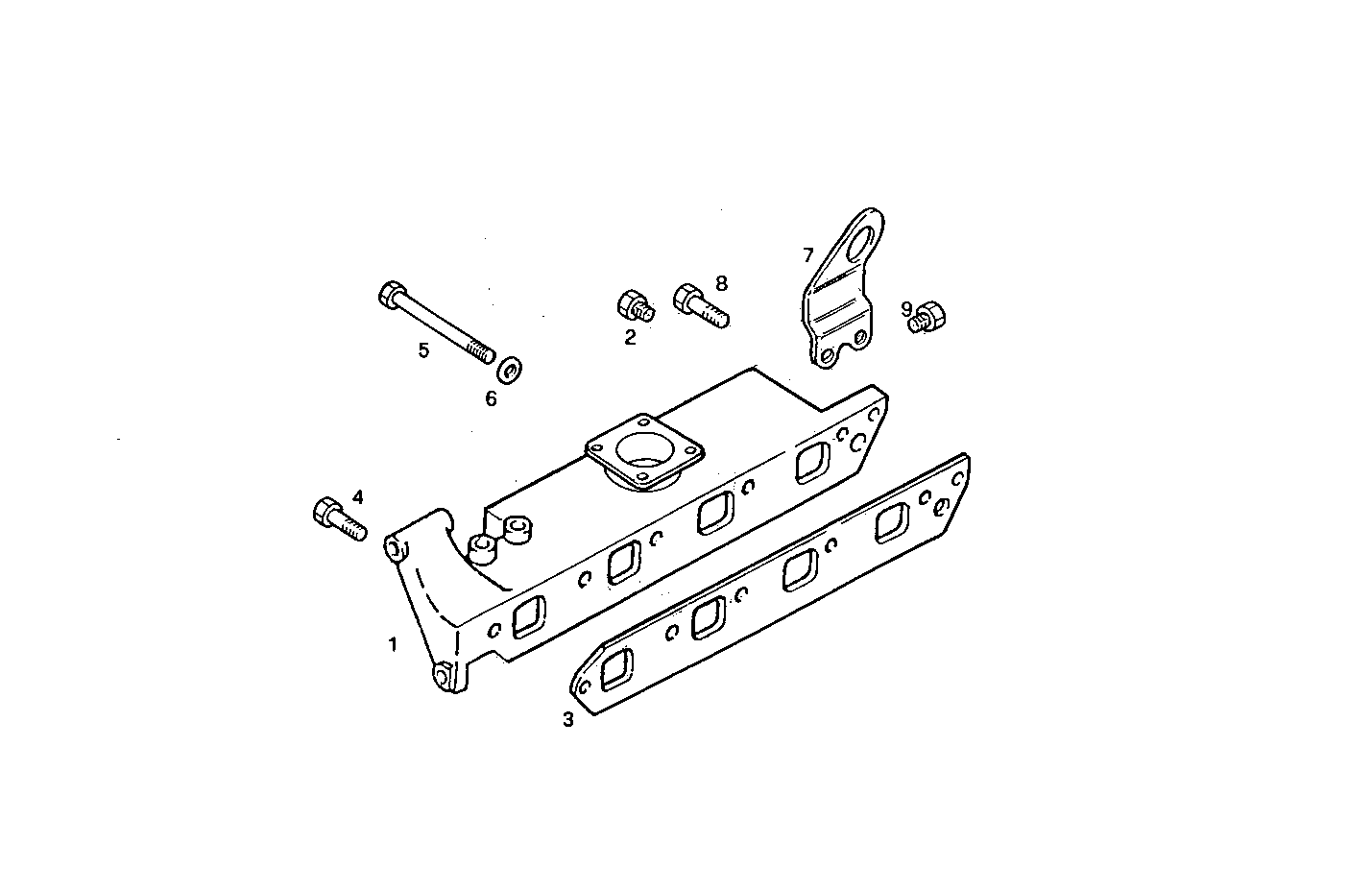 INTAKE MANIFOLD parts diagram