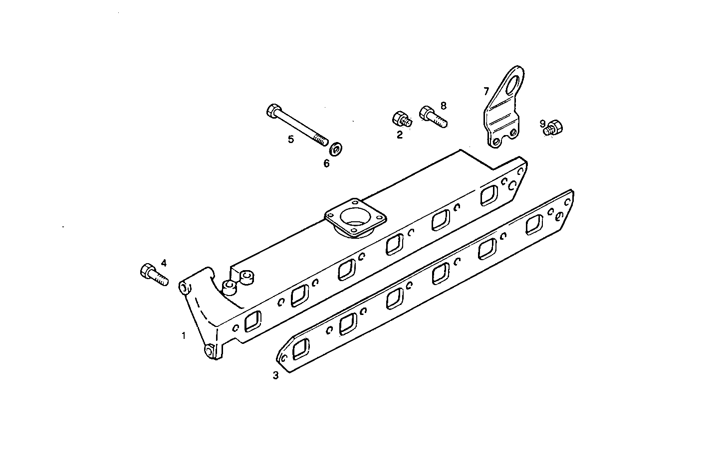 INTAKE MANIFOLD parts diagram