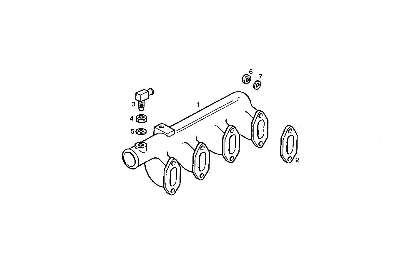 INTAKE MANIFOLD parts diagram