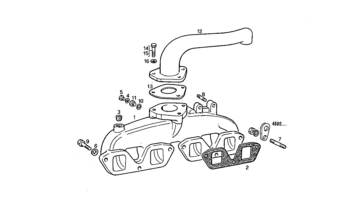 INTAKE MANIFOLD parts diagram