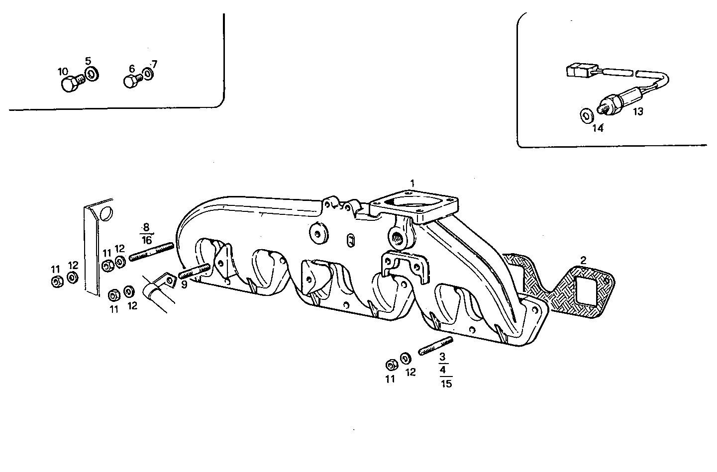 INTAKE MANIFOLD parts diagram