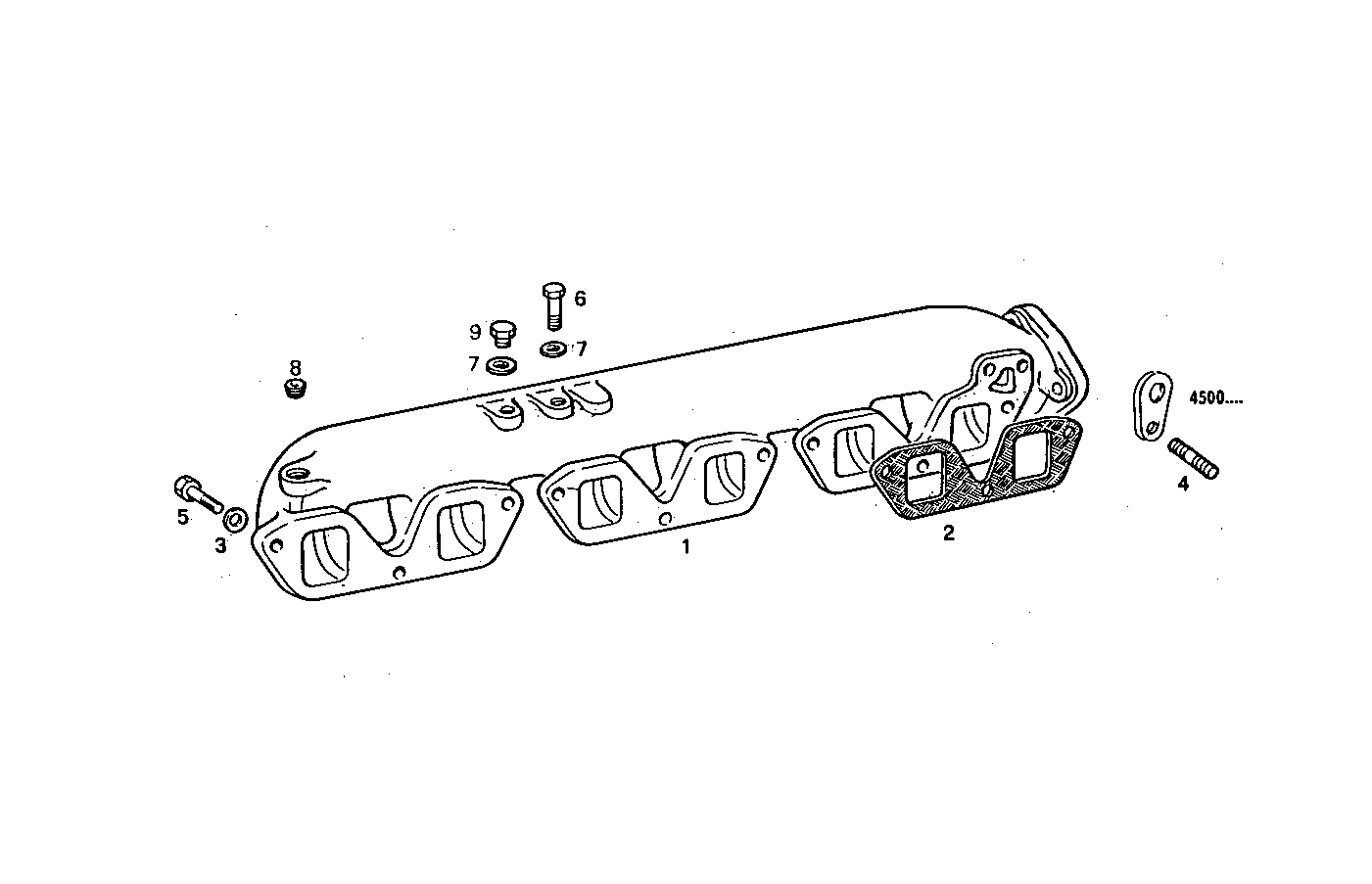 INTAKE MANIFOLD parts diagram