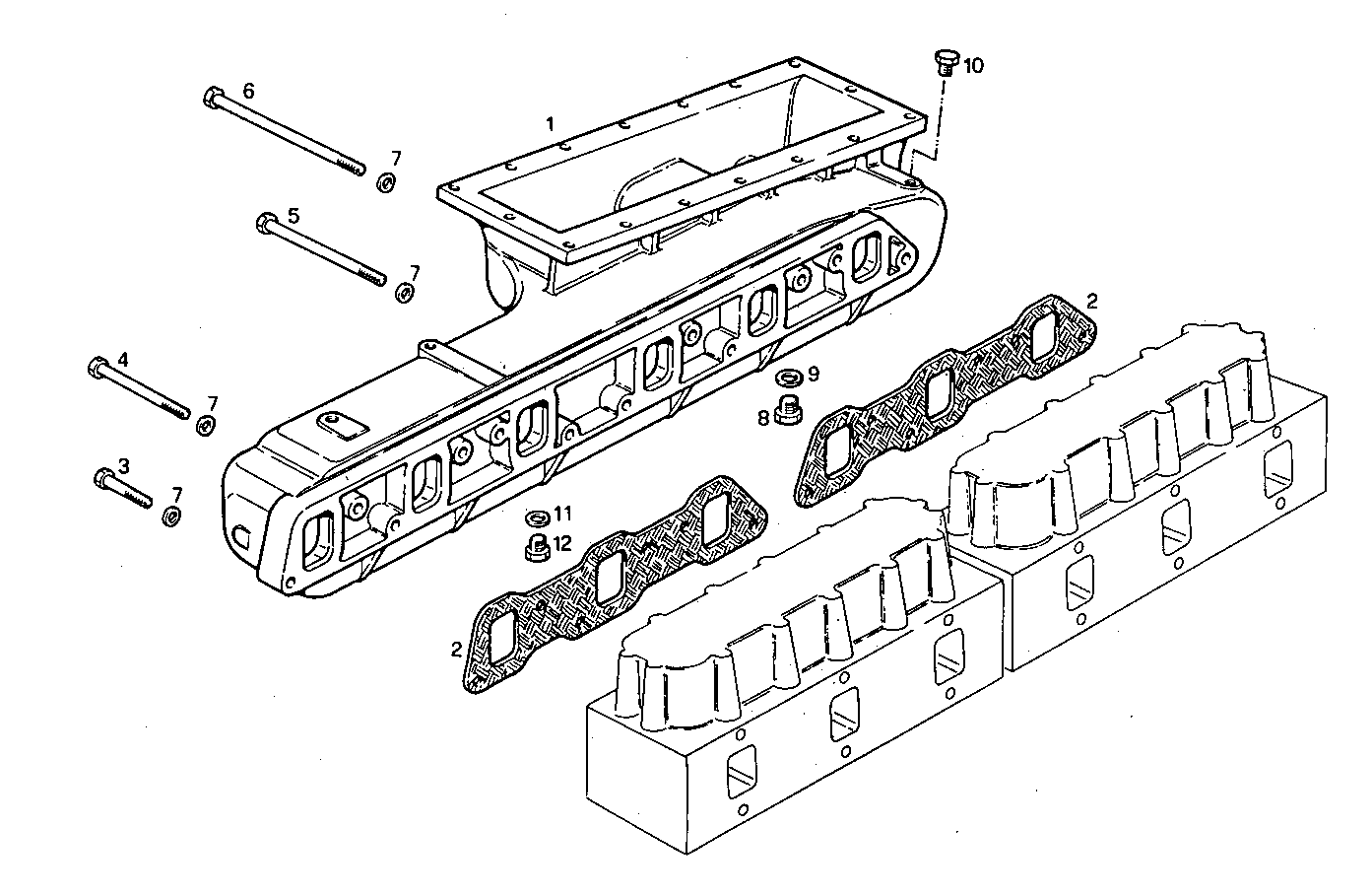 INTAKE MANIFOLD parts diagram