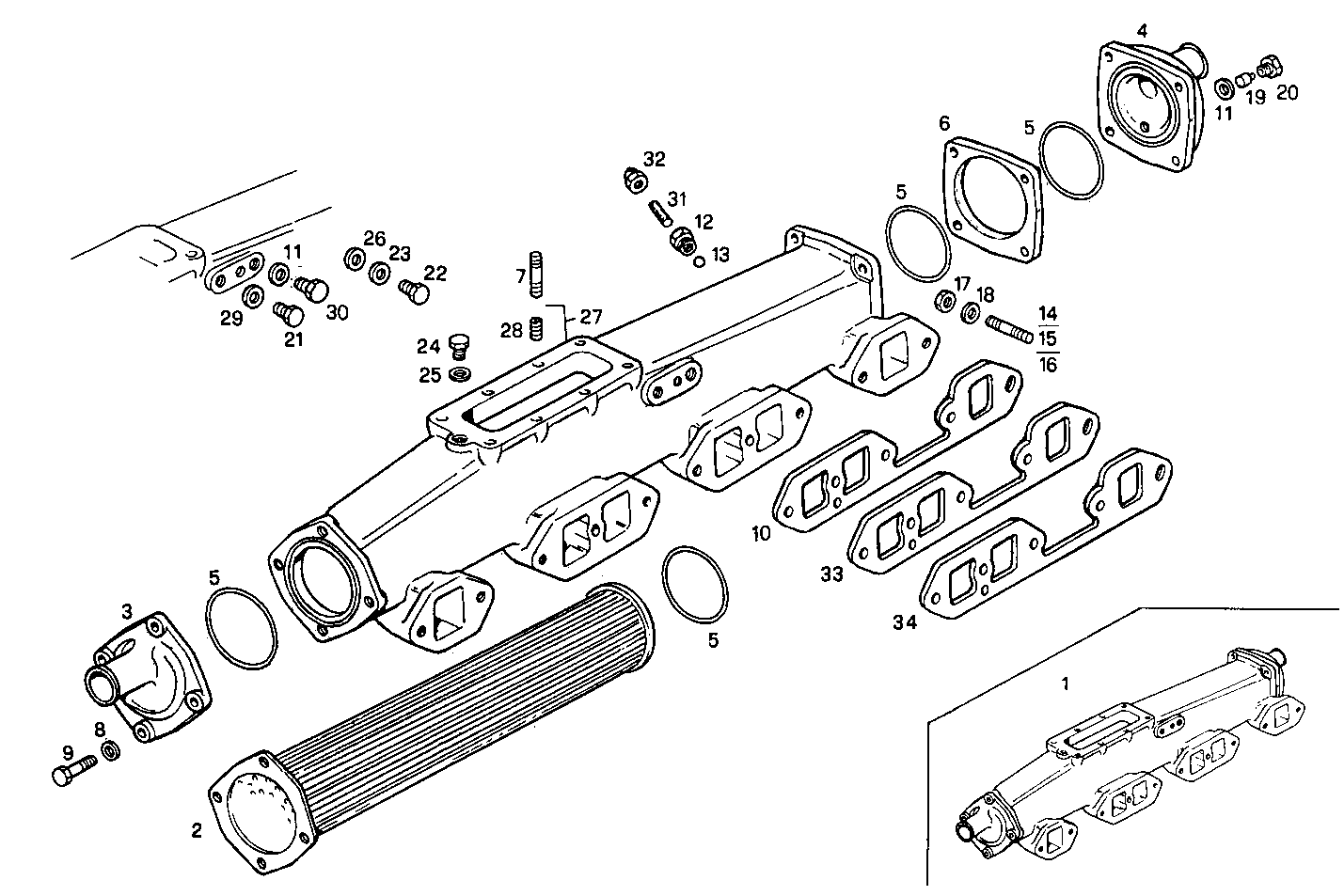 INTAKE MANIFOLD parts diagram