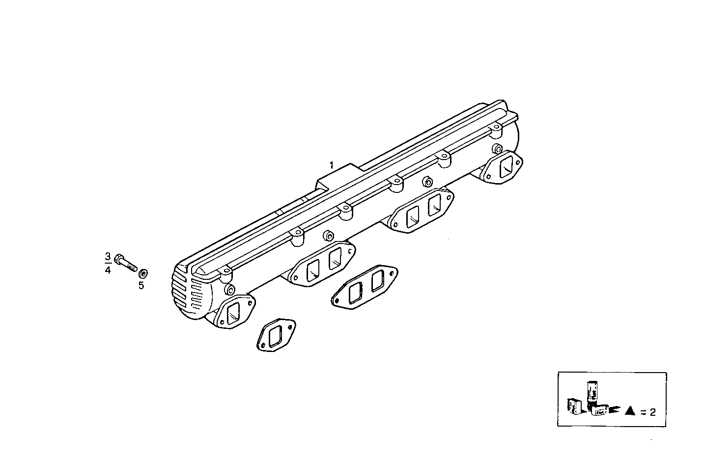 INTAKE MANIFOLD parts diagram