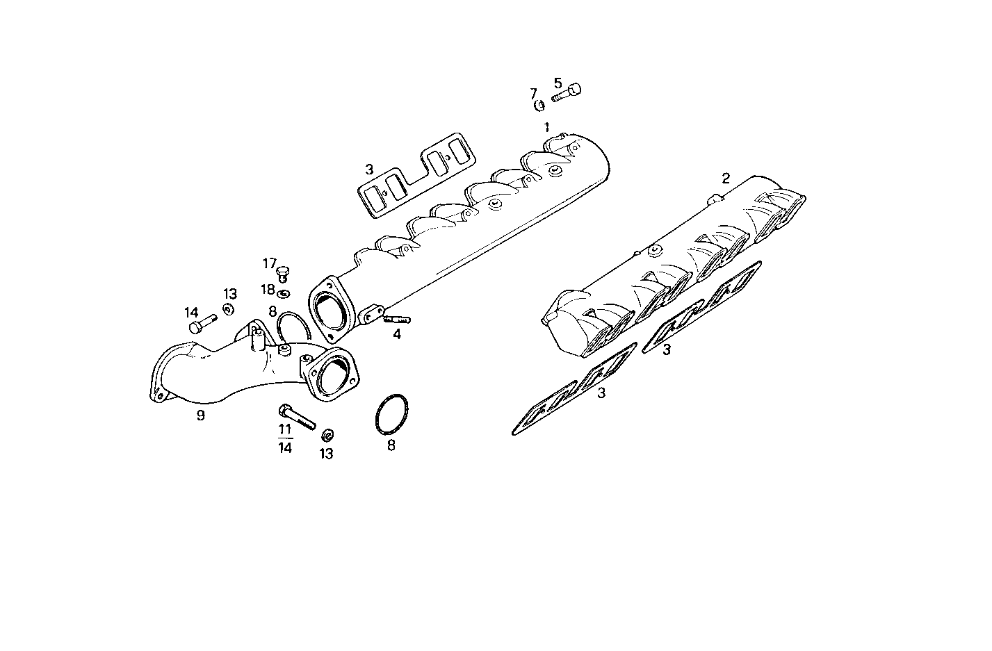 INTAKE MANIFOLD parts diagram