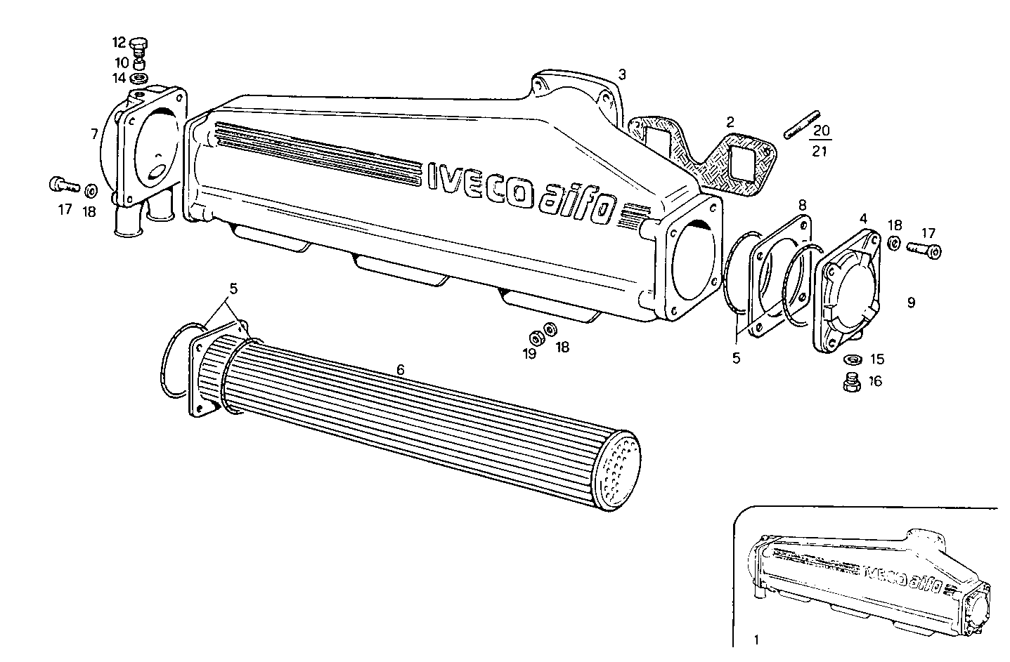INTAKE MANIFOLD parts diagram