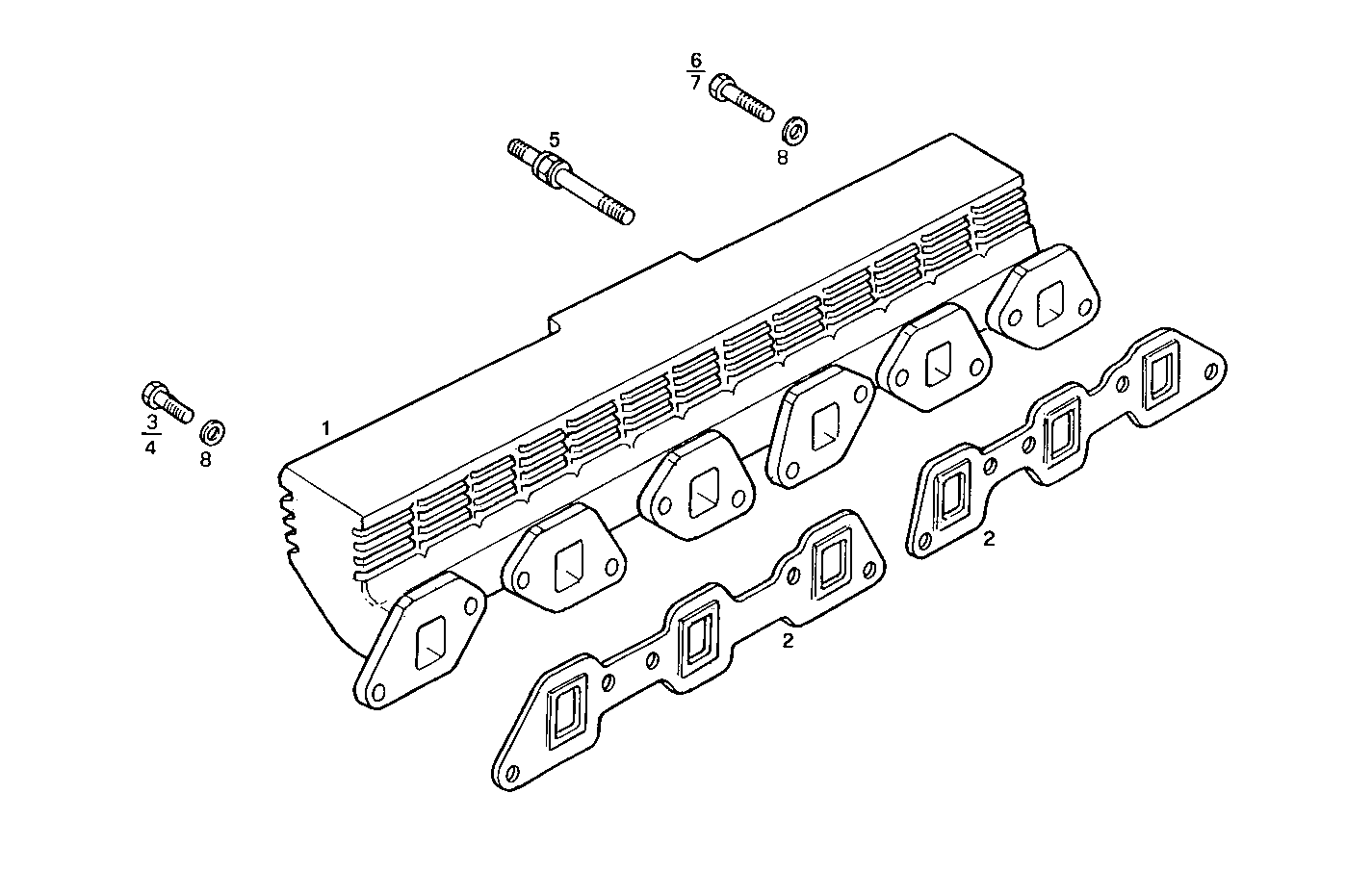 INTAKE MANIFOLD parts diagram