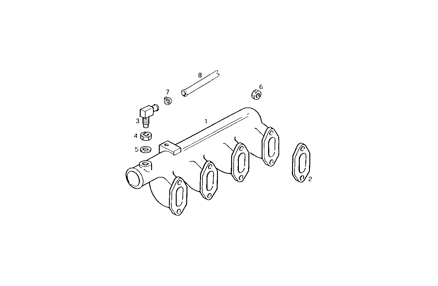 INTAKE MANIFOLD parts diagram
